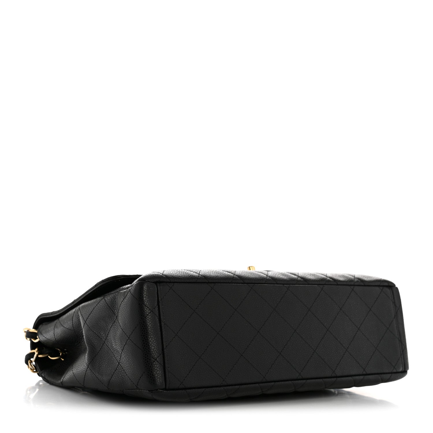 Caviar Maxi Single Flap Black