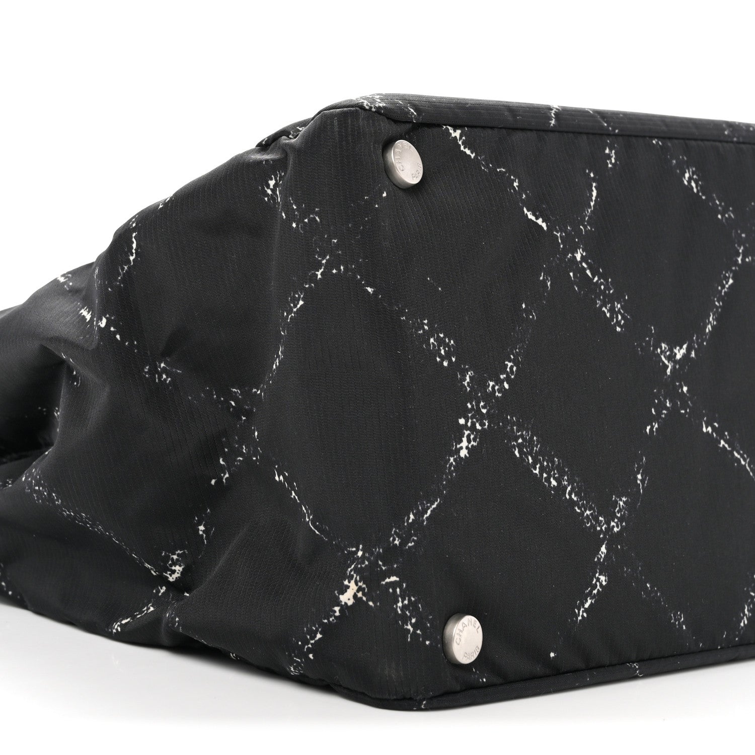Nylon Travel Toiletry Tote Black