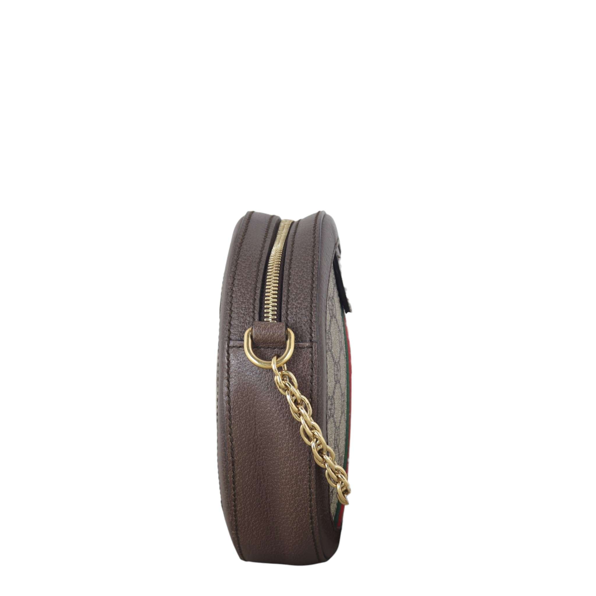 Gucci Ophidia Round Mini Shoulder Bag