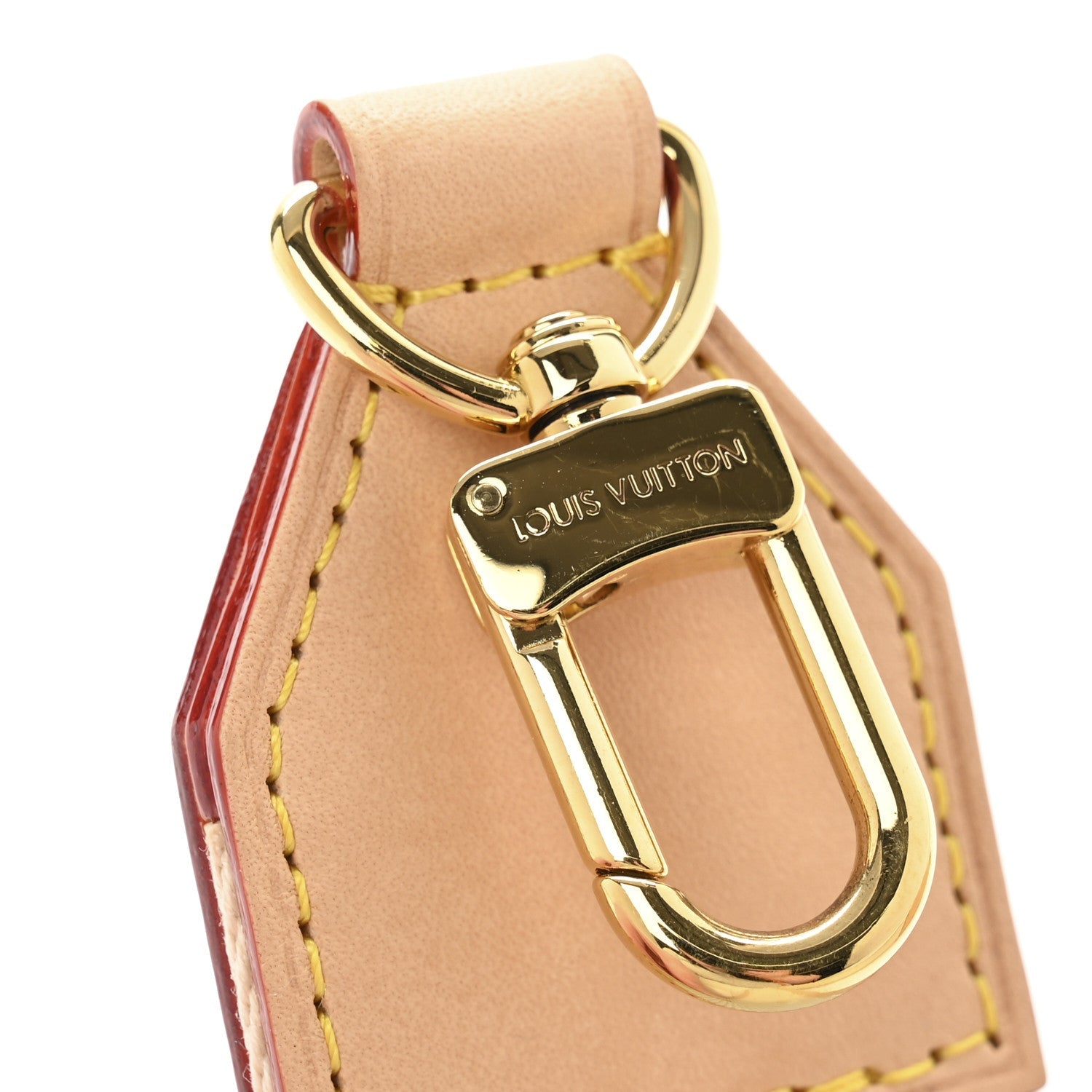 Monogram Vibe LV Shoulder Strap Beige White