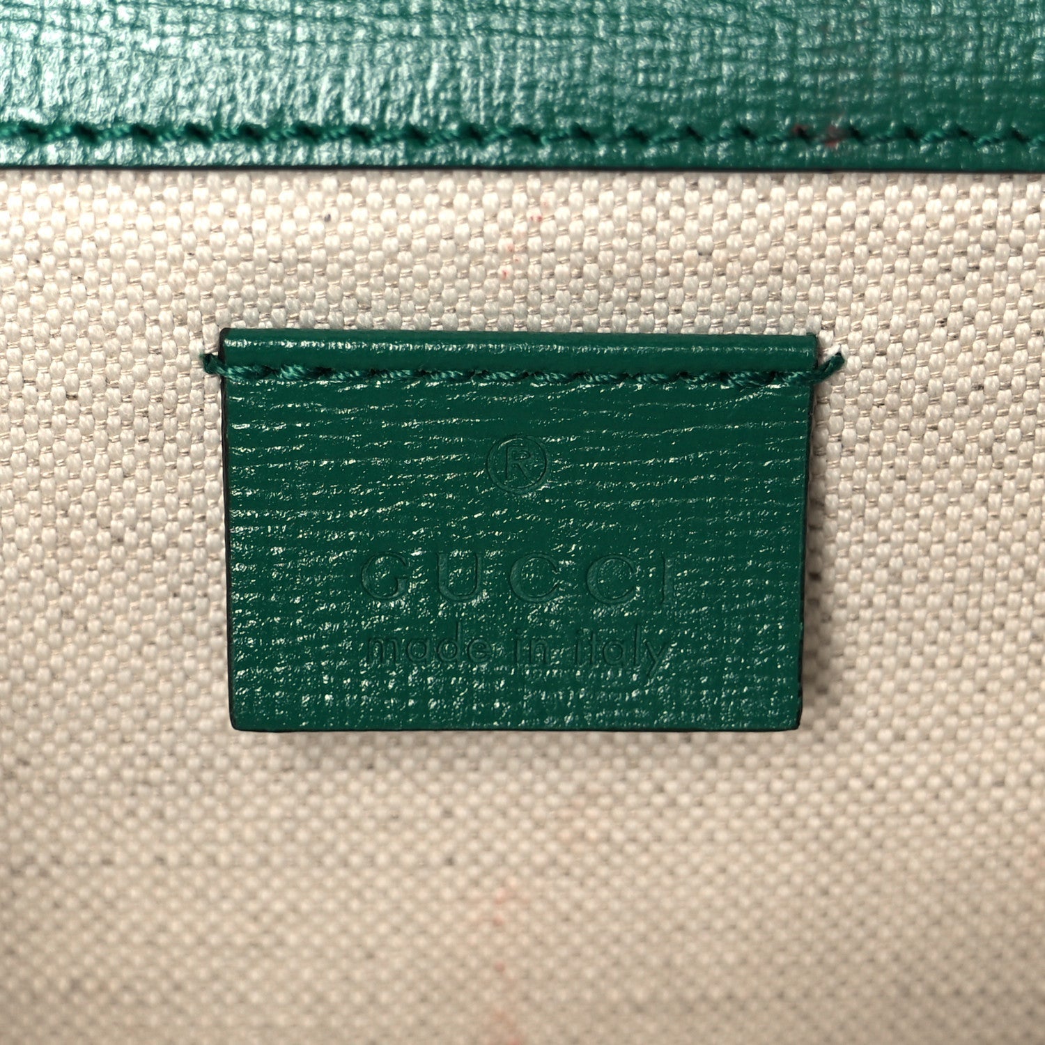 Azalea Calfskin Enamel Small Dionysus Shoulder Bag New Shamarock Emerald Off White