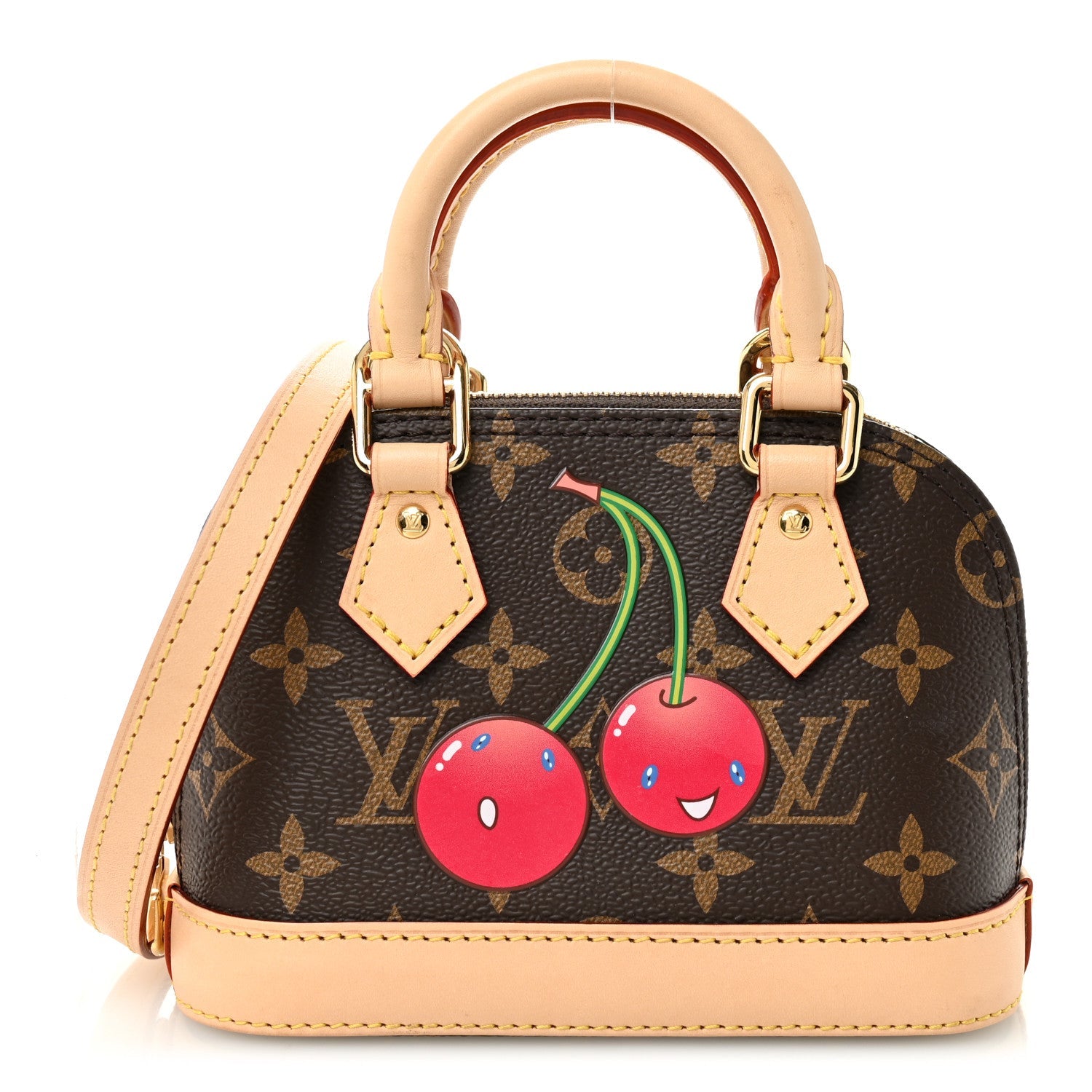 LV X TM Monogram Cerises Nano Alma