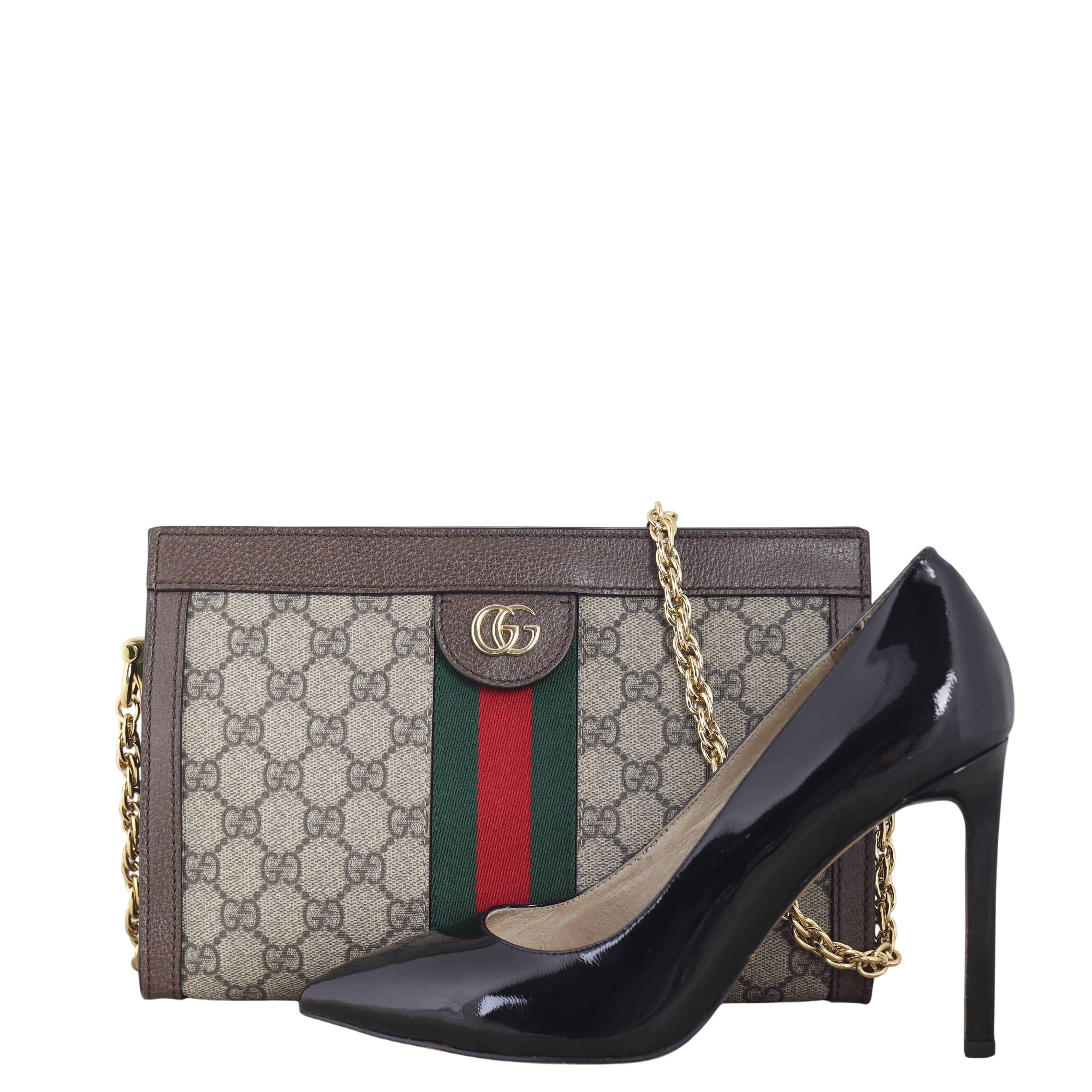 Gucci GG Supreme Ophidia Small Shoulder Bag