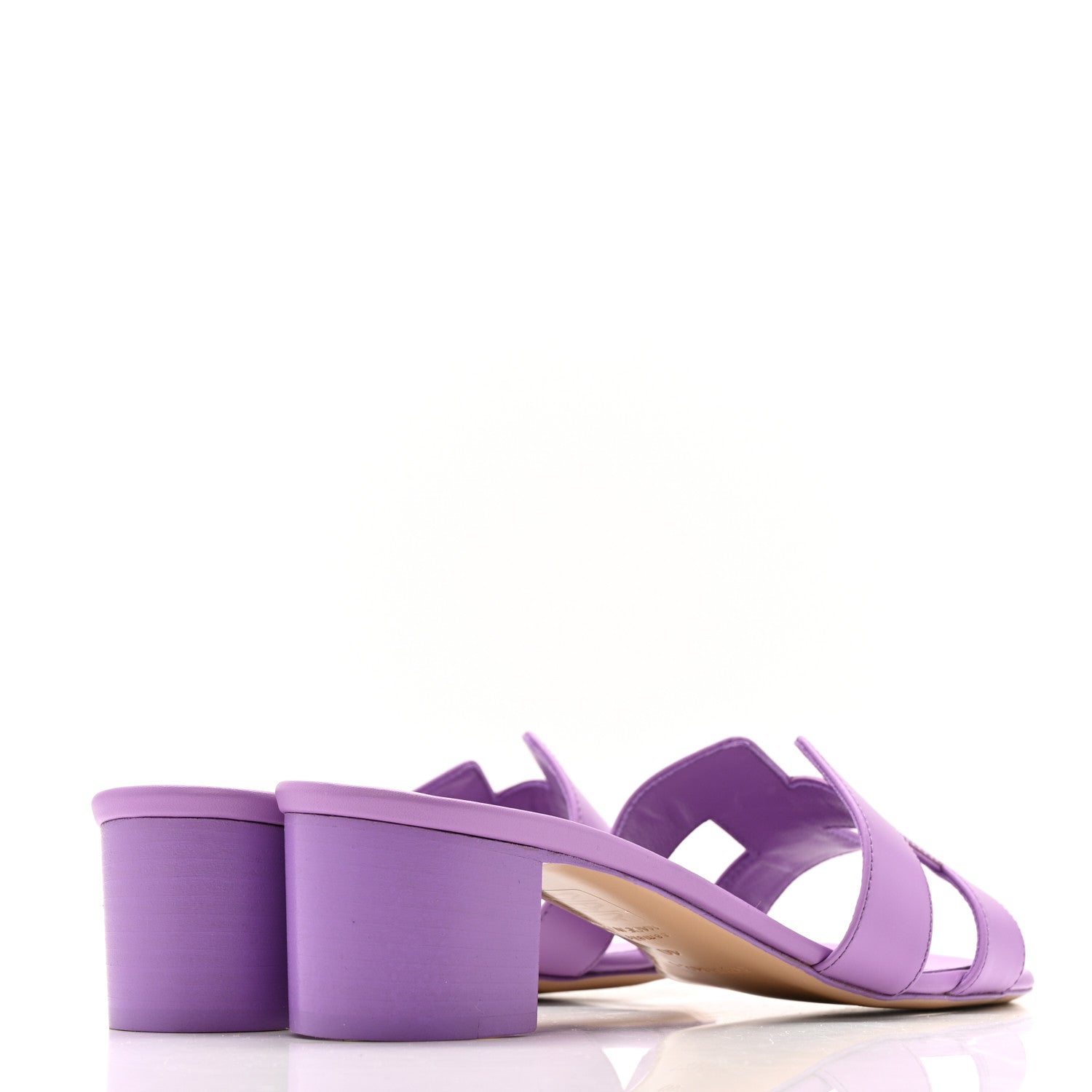 Calfskin Oasis Sandals 40 Violet