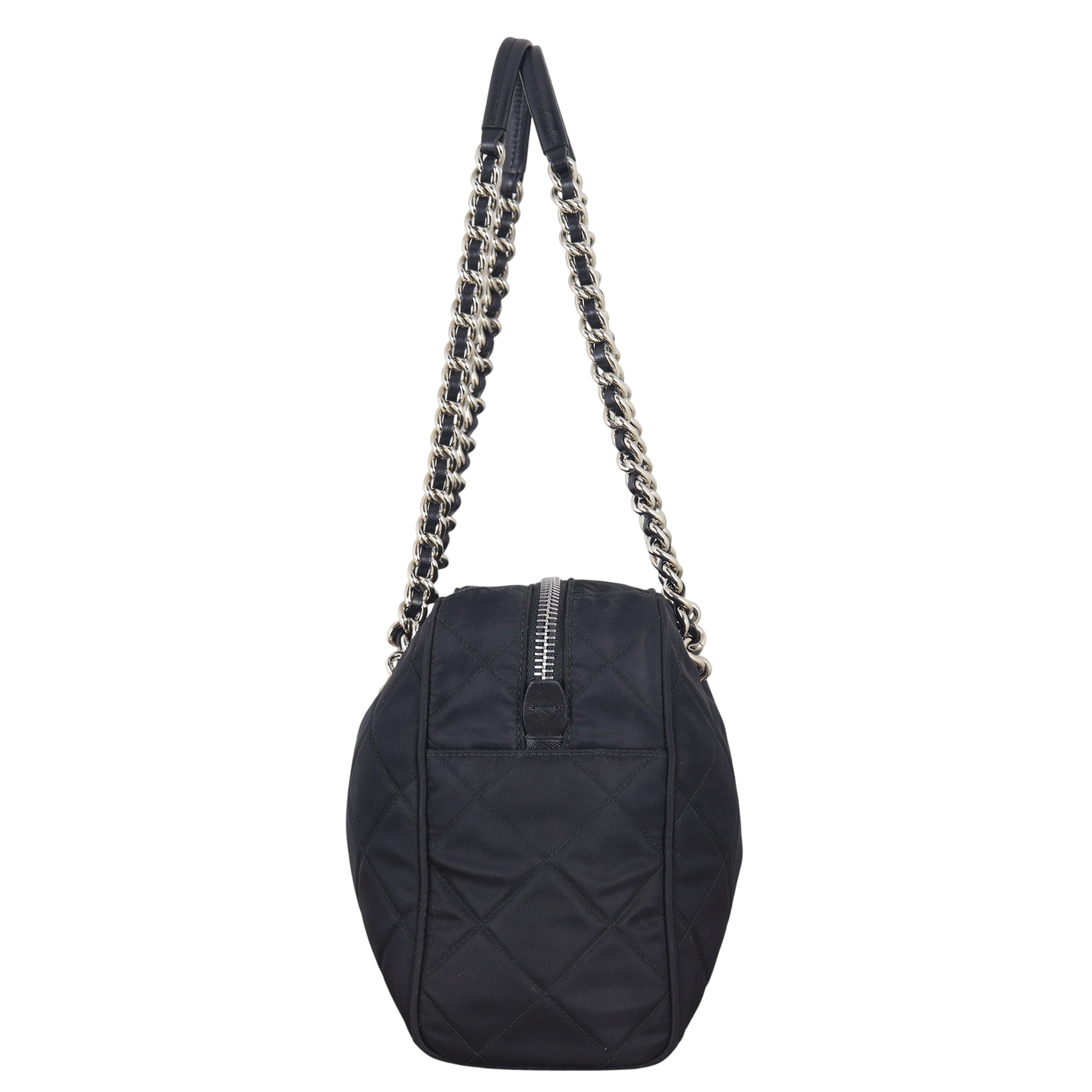 Prada Impuntu Tessuto Shoulder Bag