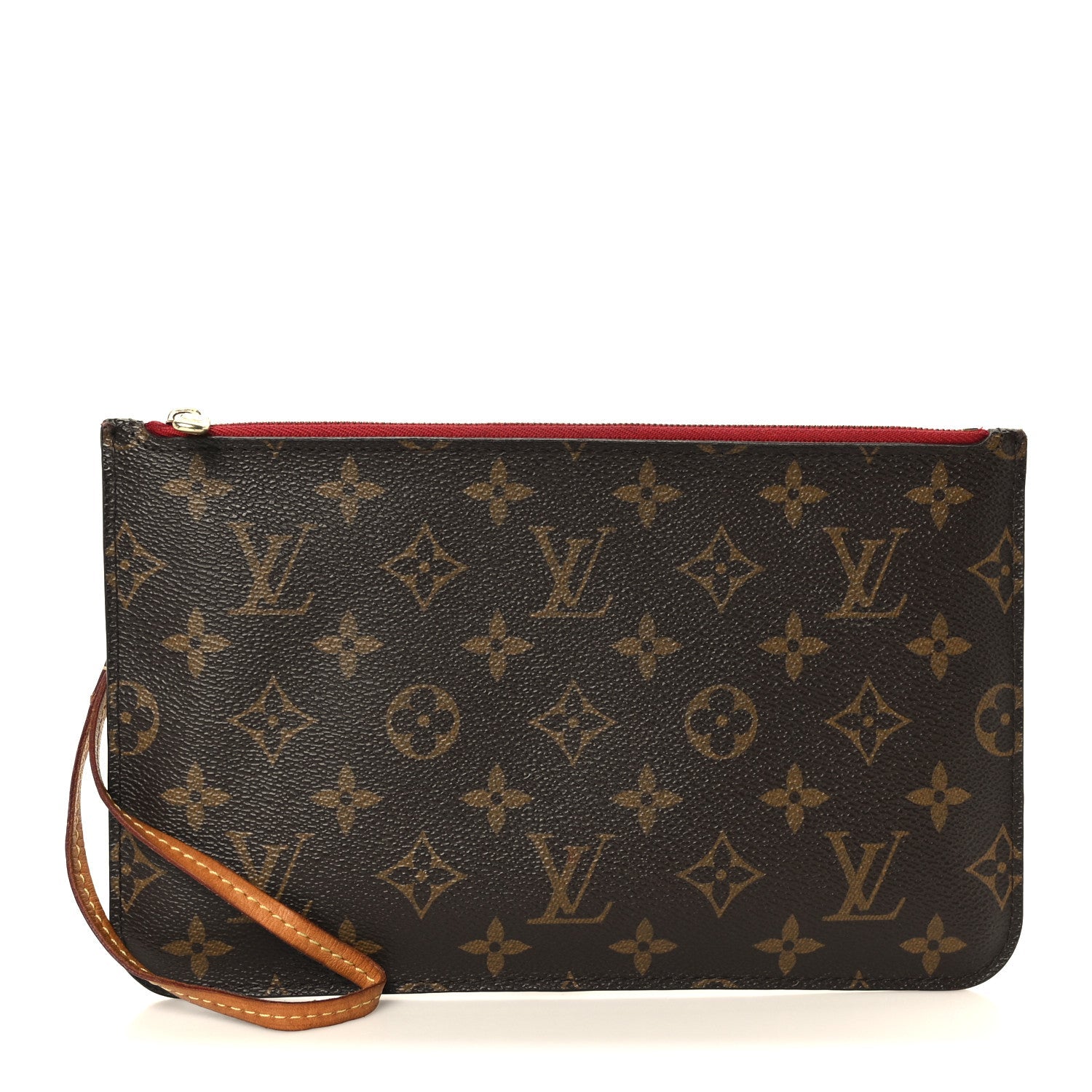 Monogram Neverfull MM GM Pochette Cherry