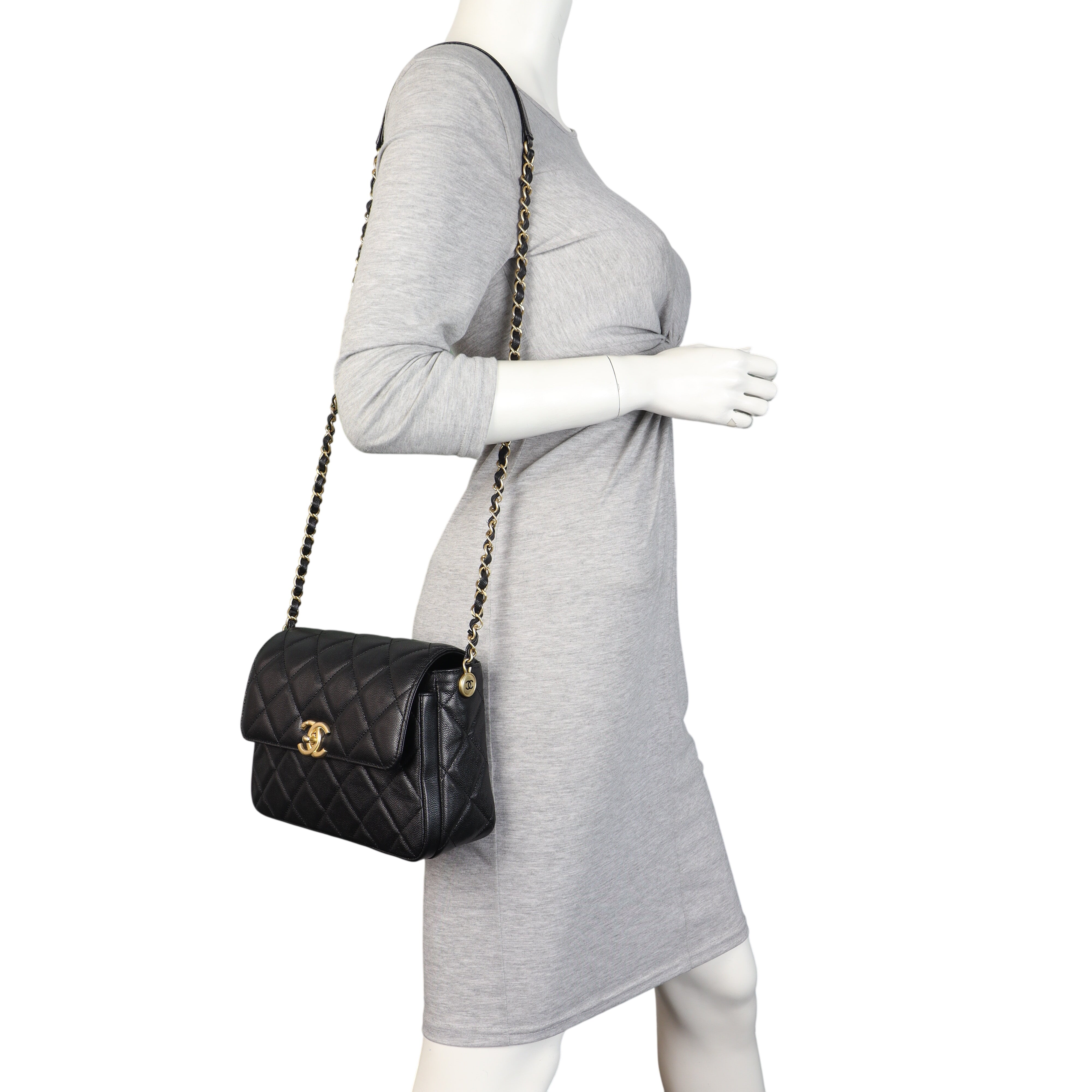 Chanel CC Mini Flap Shoulder Bag