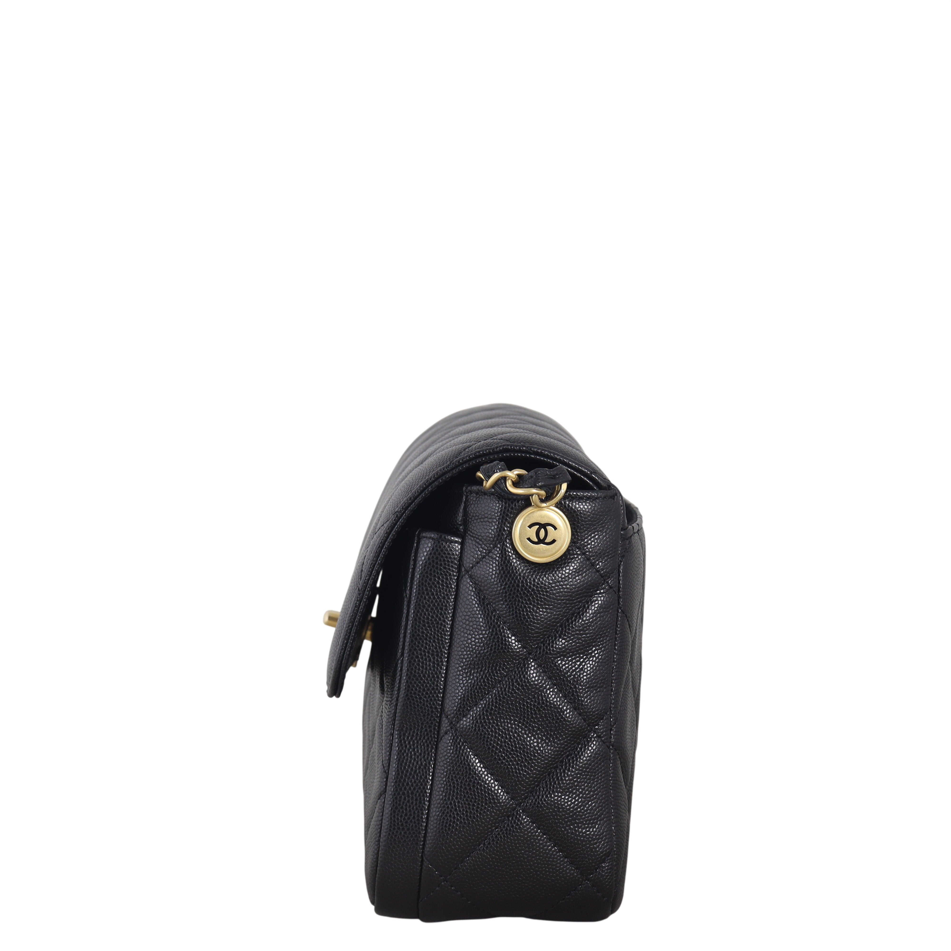 Chanel CC Mini Flap Shoulder Bag