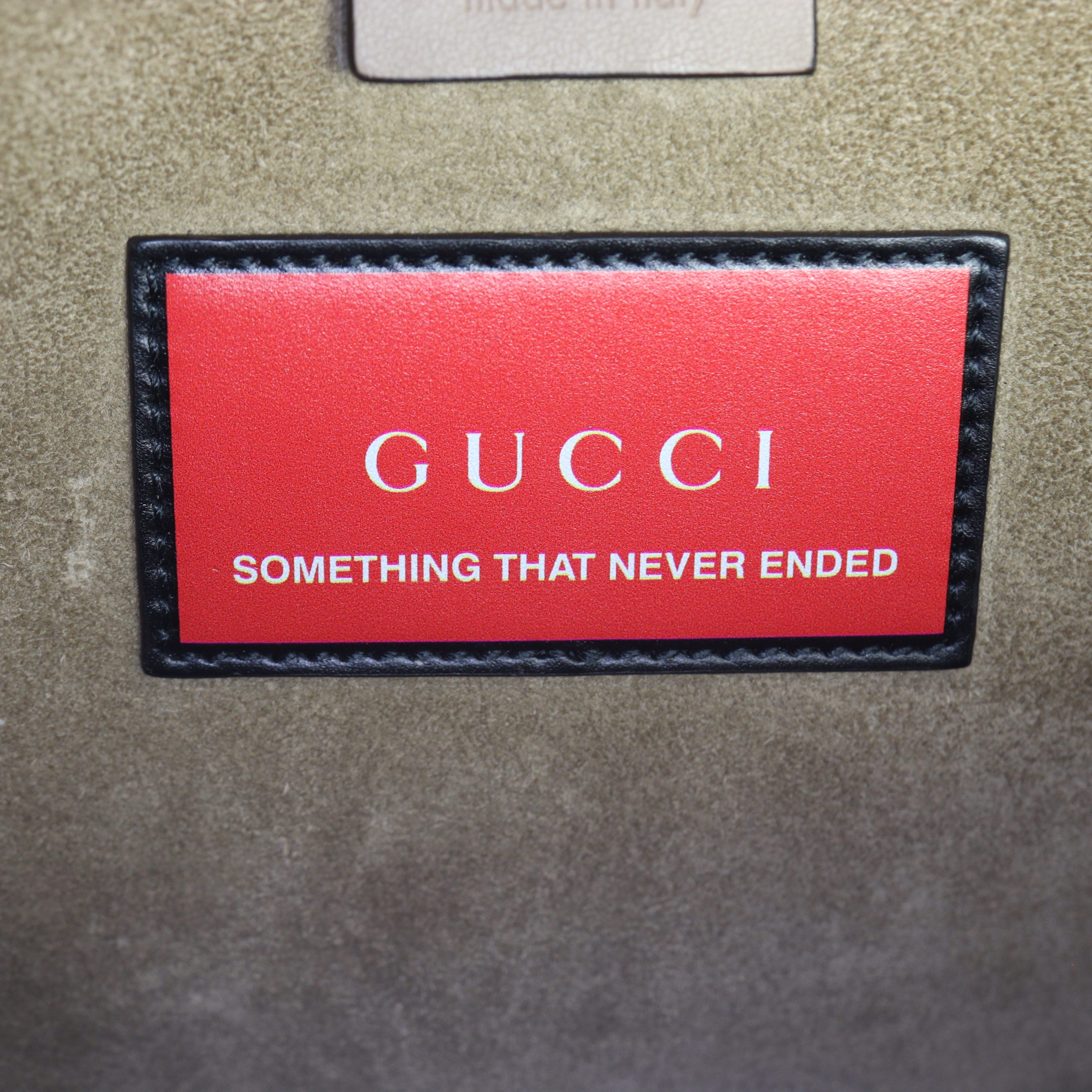 Gucci Dionysus GG Supreme Bird Embroidered Medium Shoulder Bag