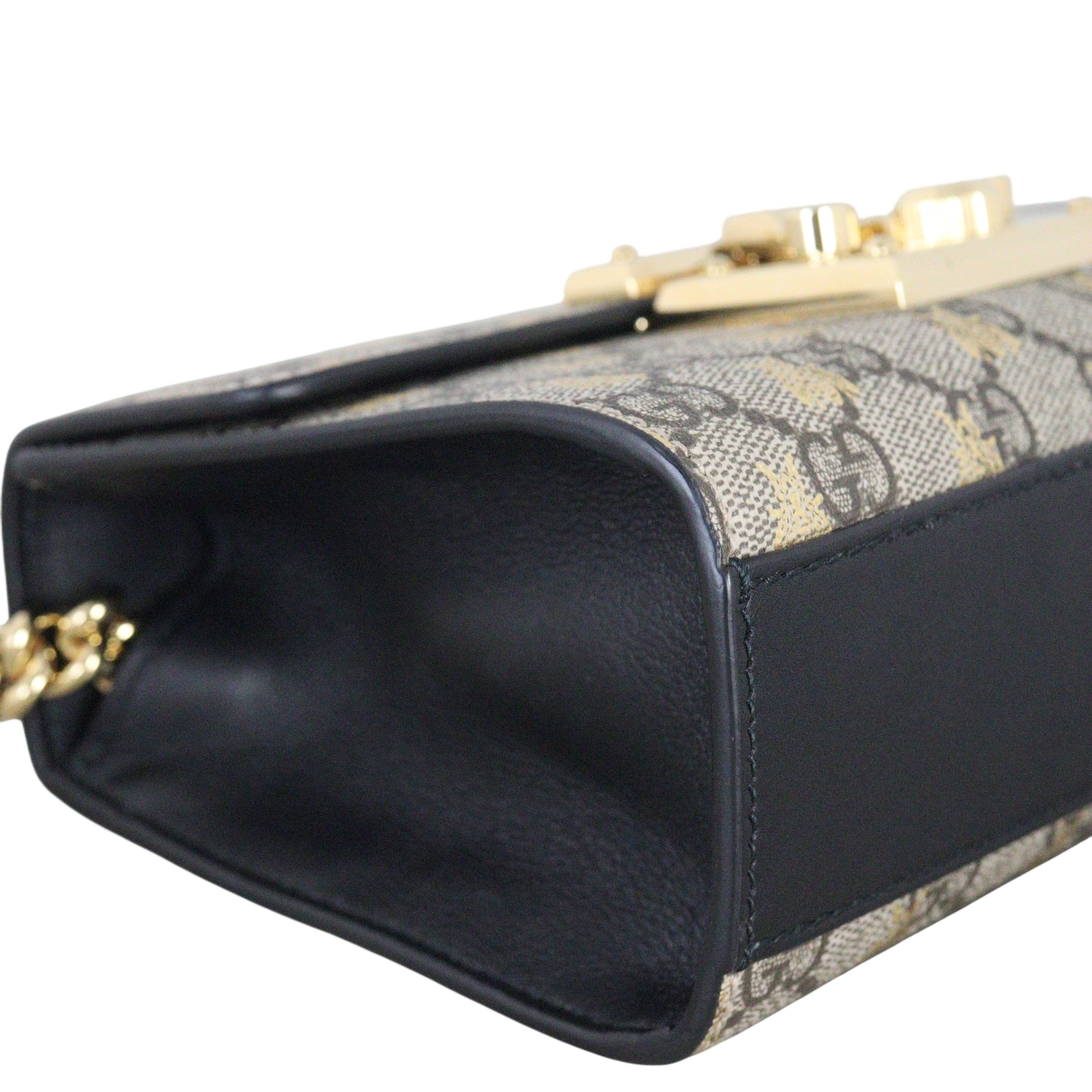 Gucci GG Supreme Bees Padlock Shoulder Bag