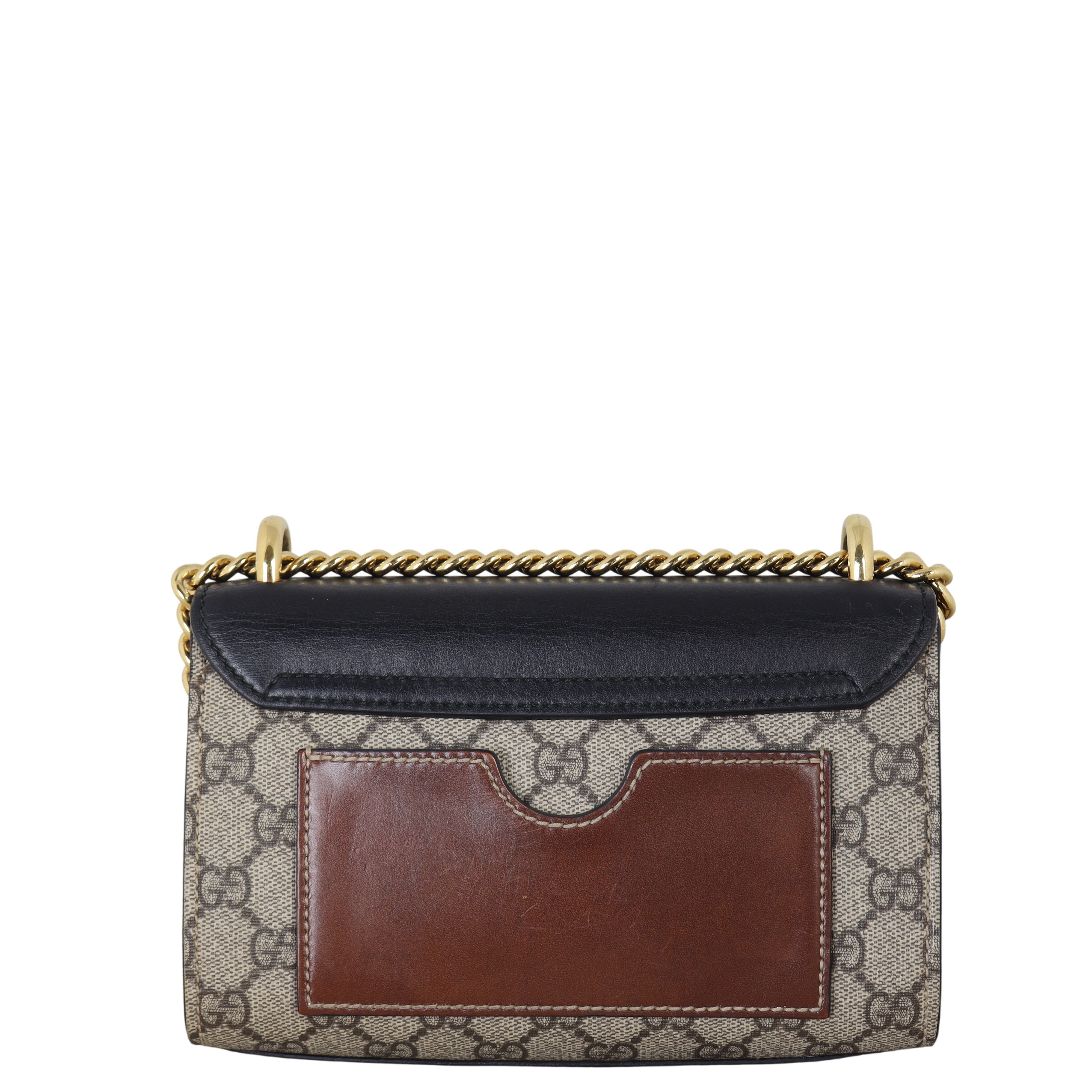 Gucci GG Supreme Padlock Small Shoulder Bag