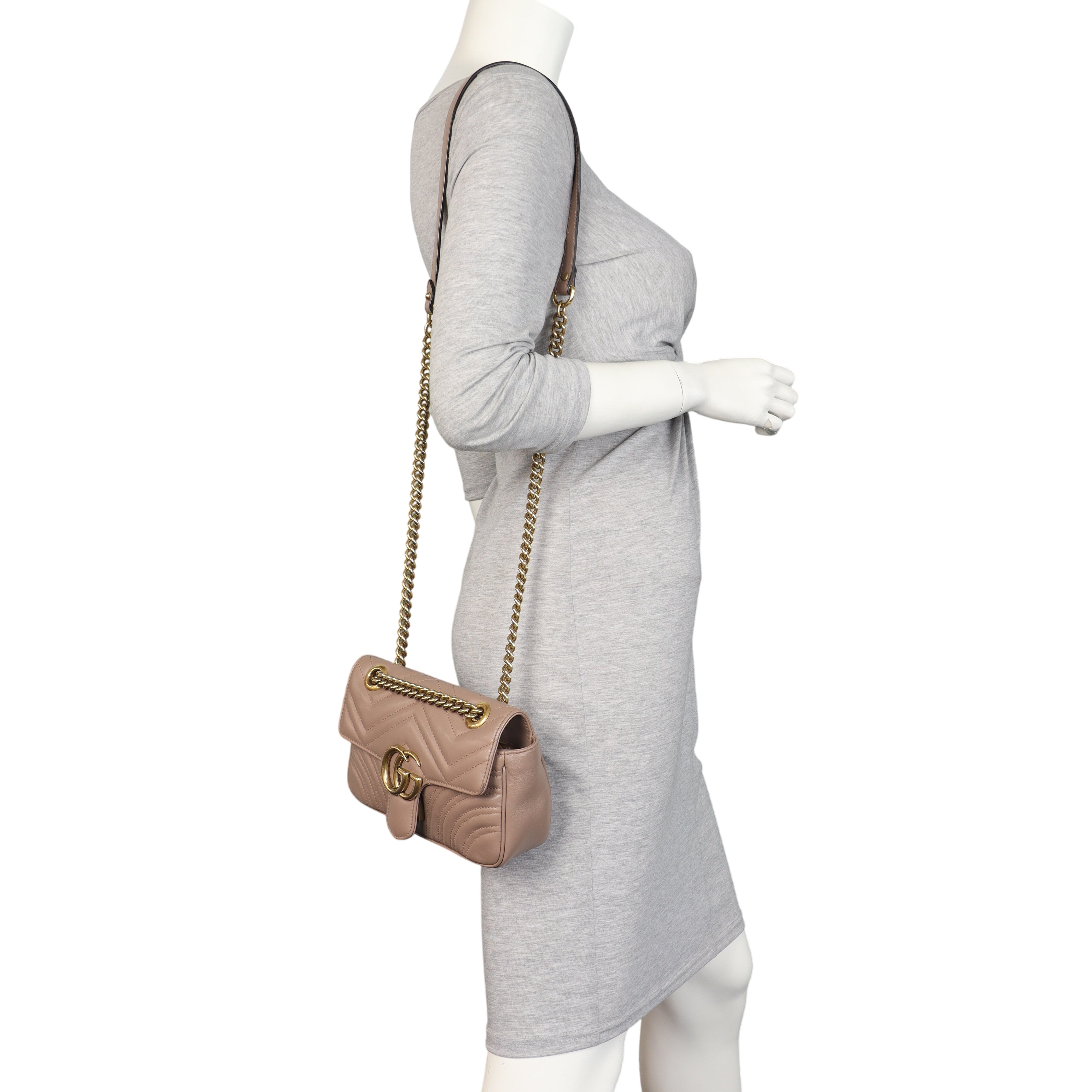 Gucci GG Marmont Matelasse Small Shoulder Bag