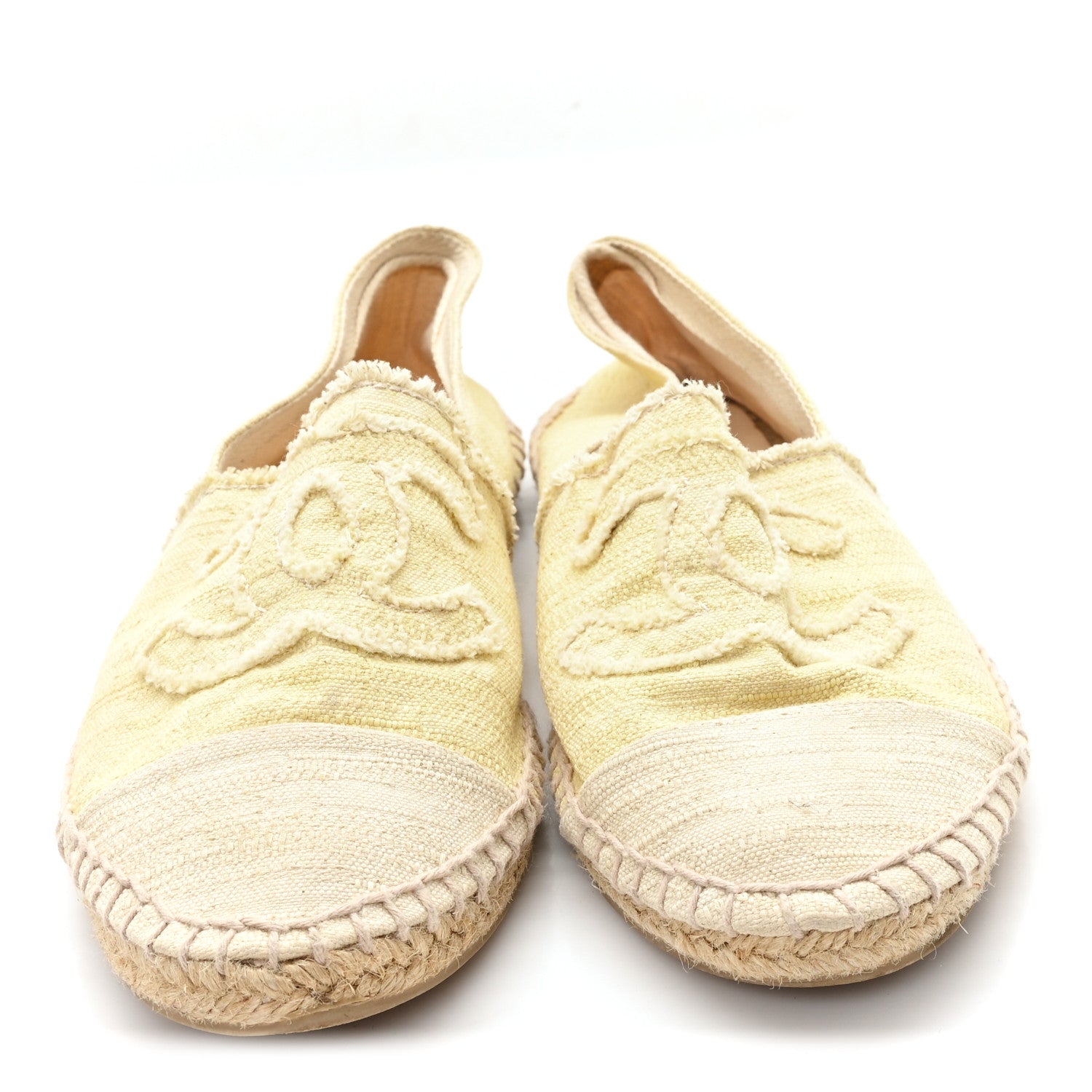 Canvas CC Espadrilles 41 Yellow Ecru