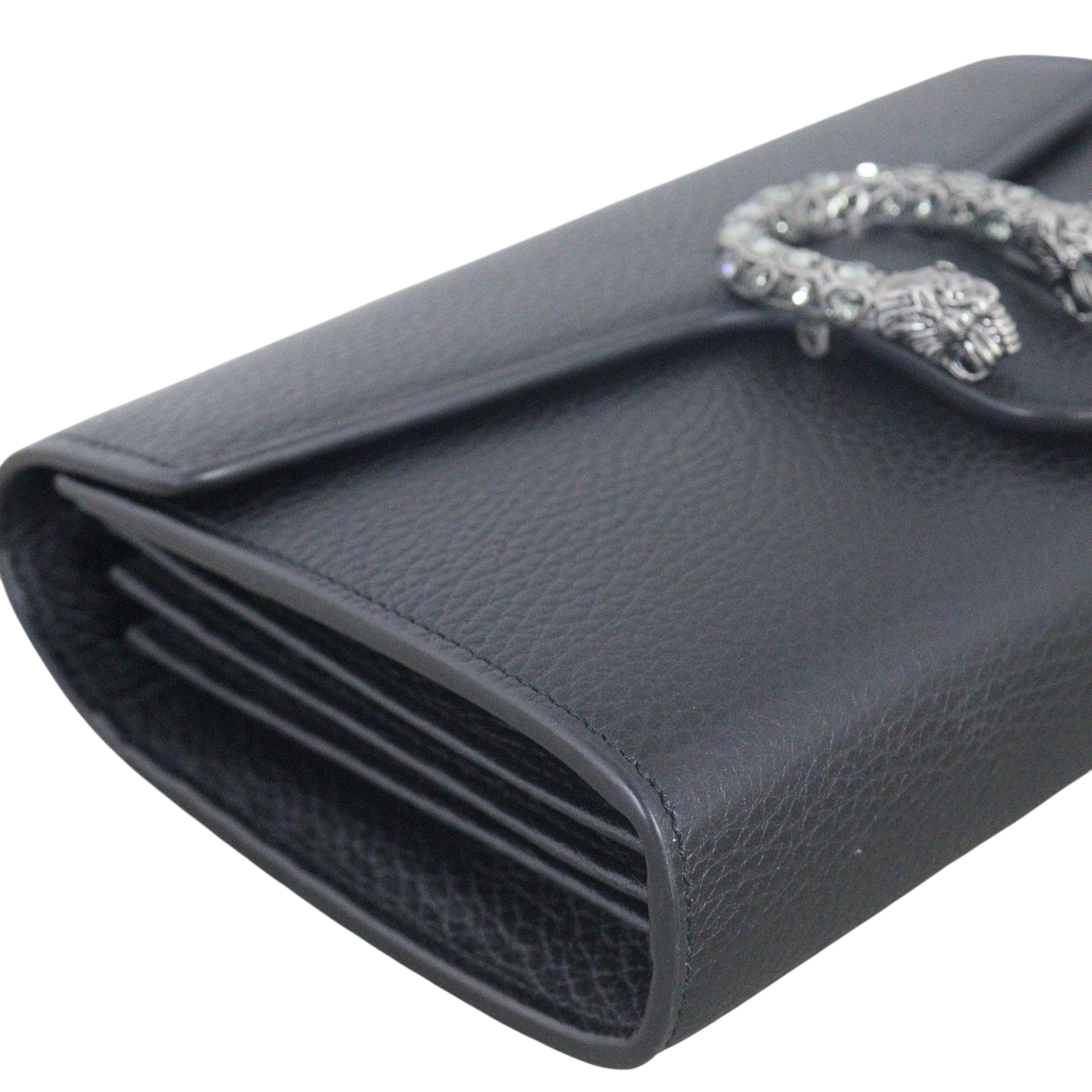 Gucci Dionysus Mini Leather Chain Wallet