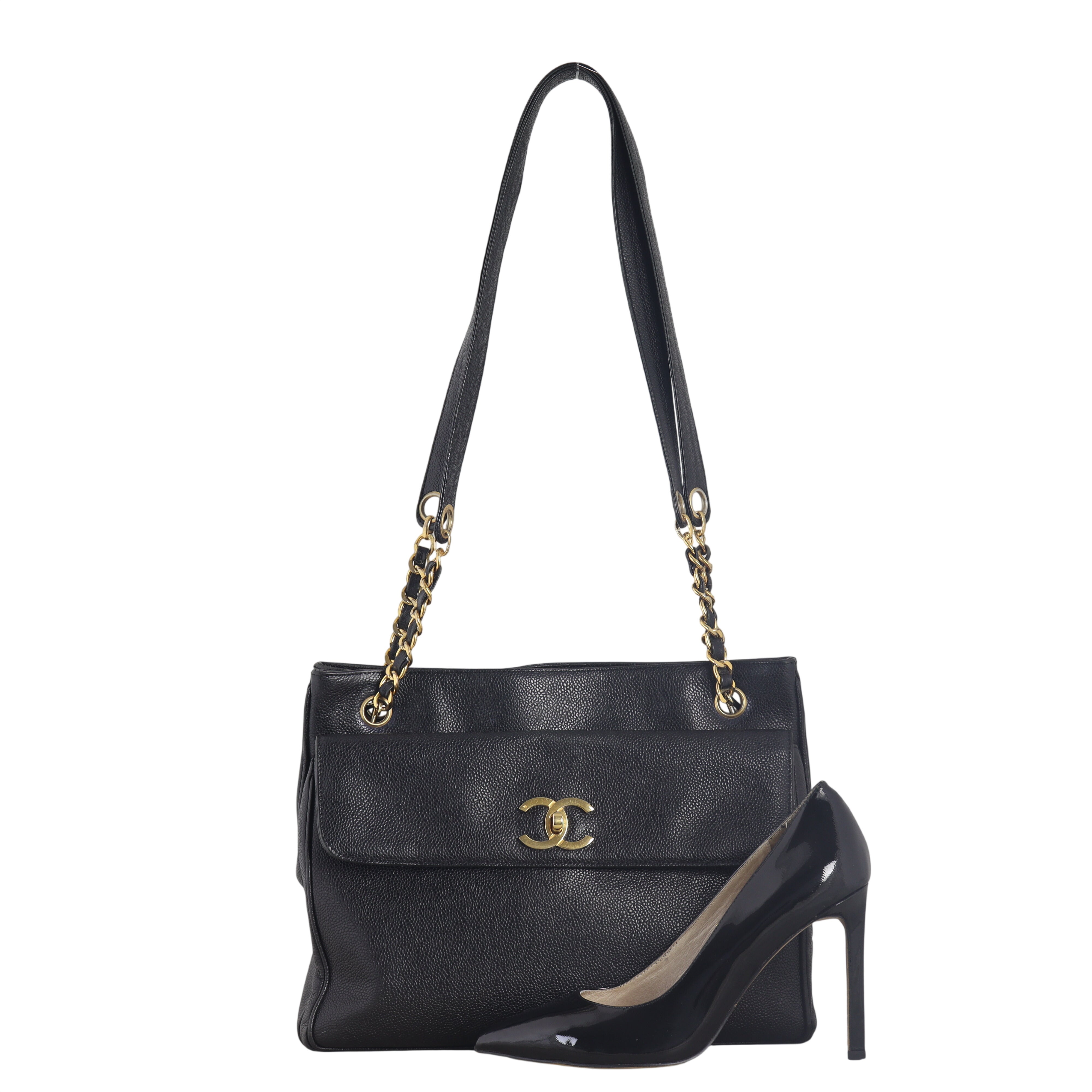 Chanel CC Front Pocket Tote