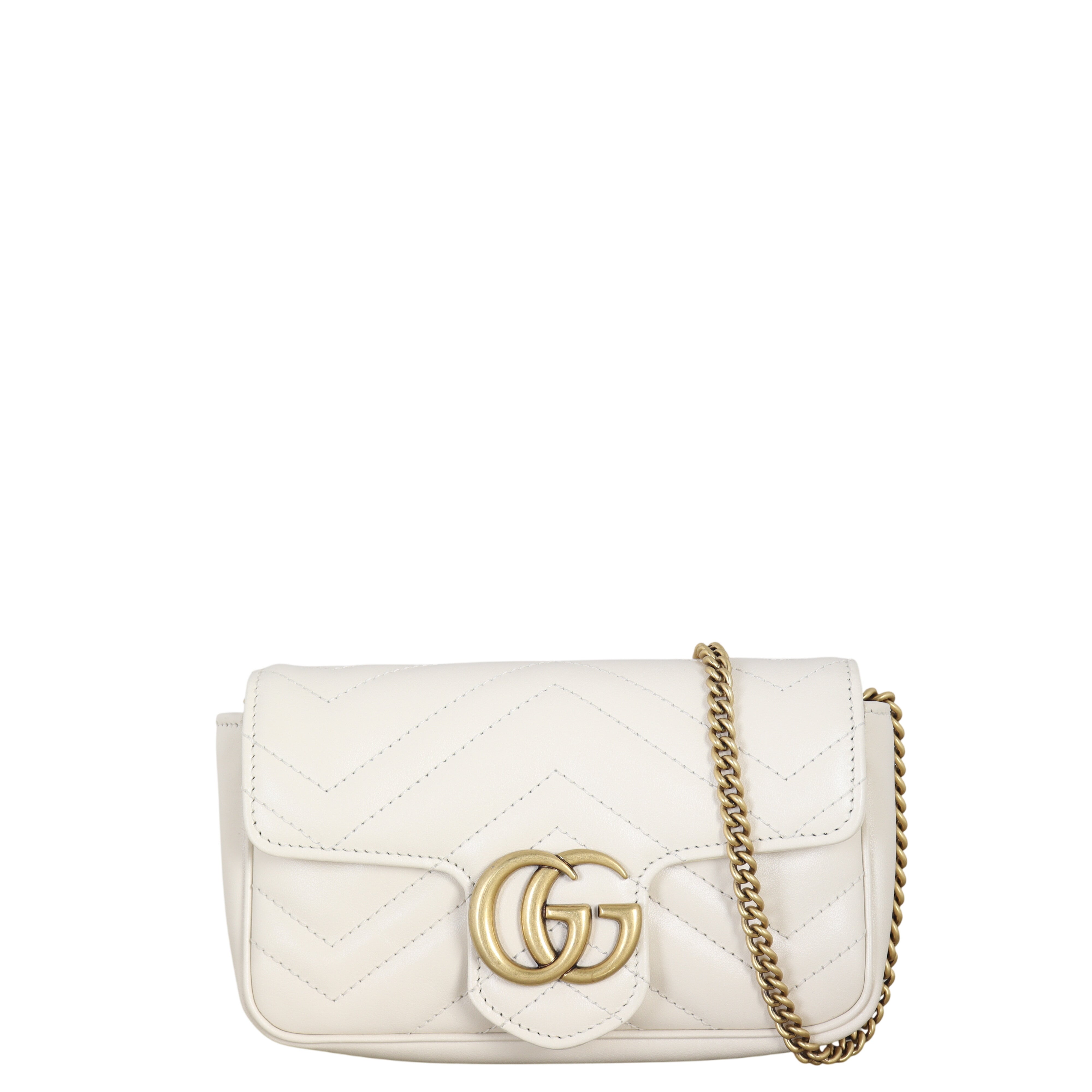 Gucci GG Marmont Matelasse Super Mini Shoulder Bag