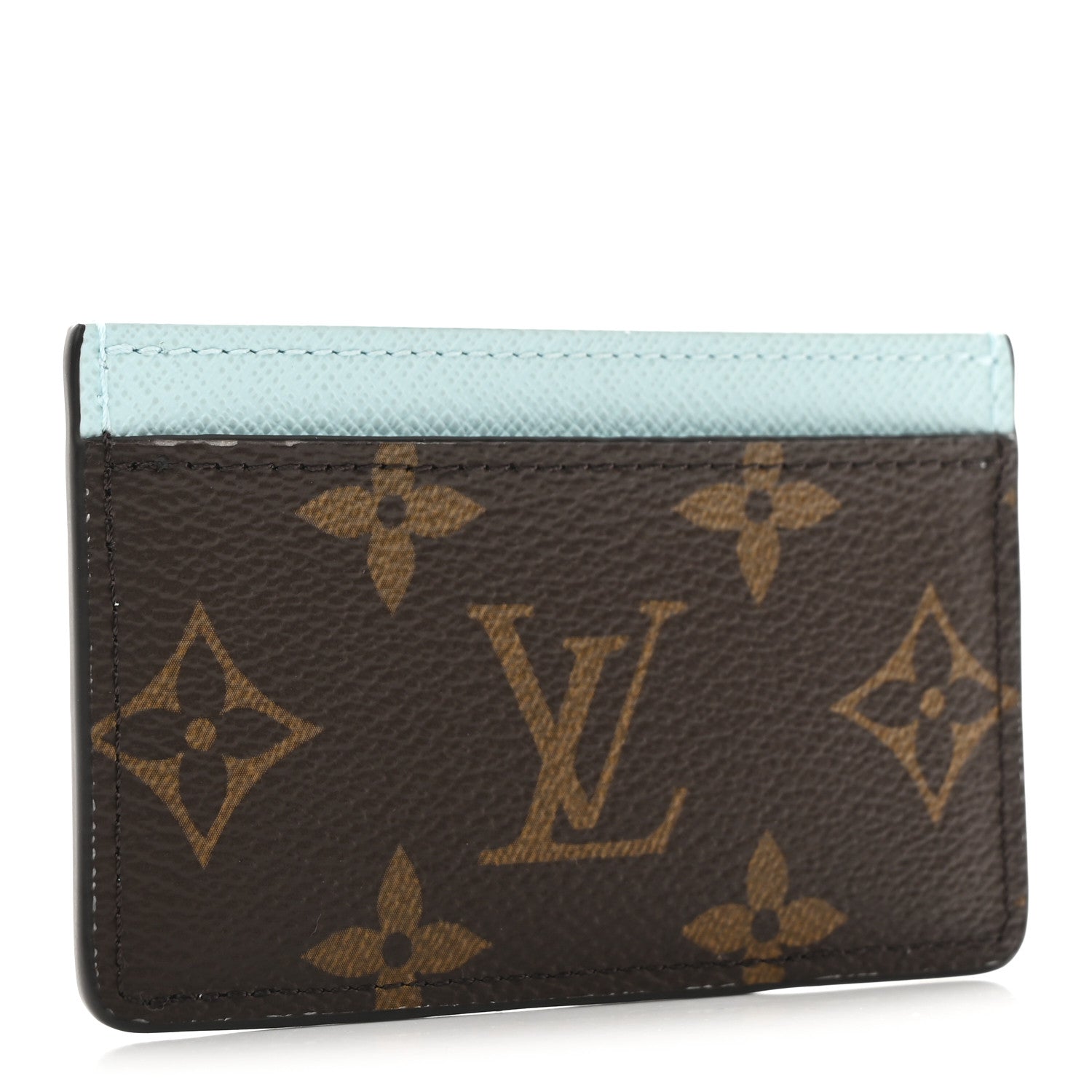 Monogram Vivienne Card Holder Animation Blue