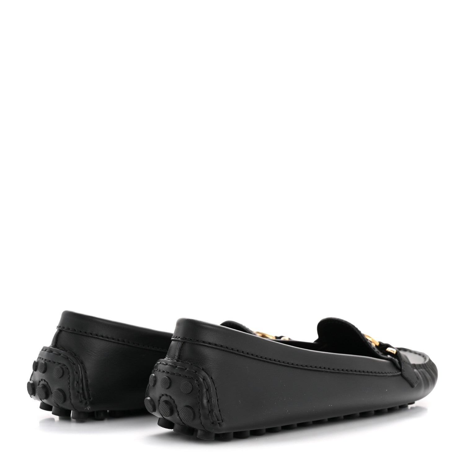 Calfskin Dauphine Loafers 40 Black
