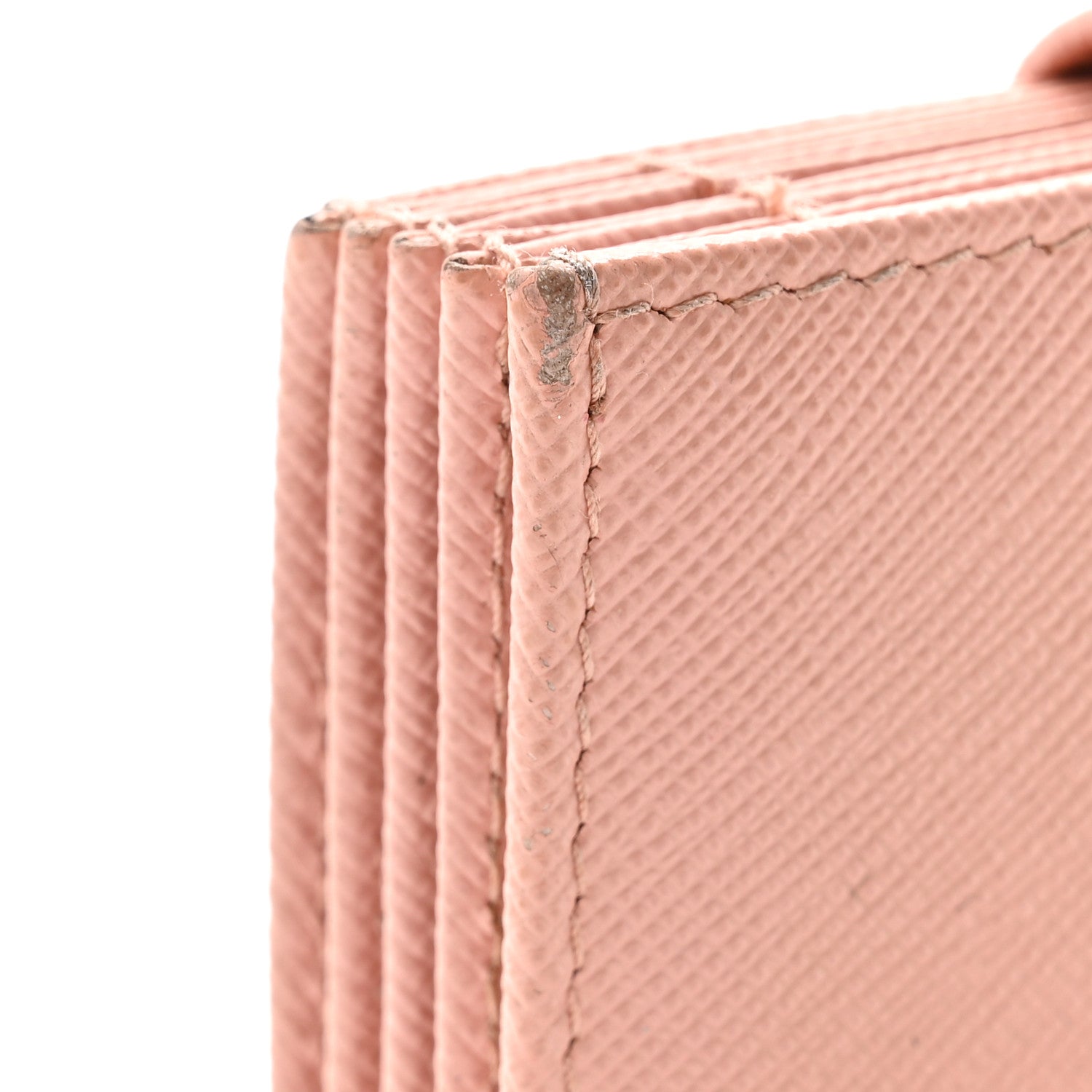 Saffiano Metal Gusseted Card Holder Orchidea