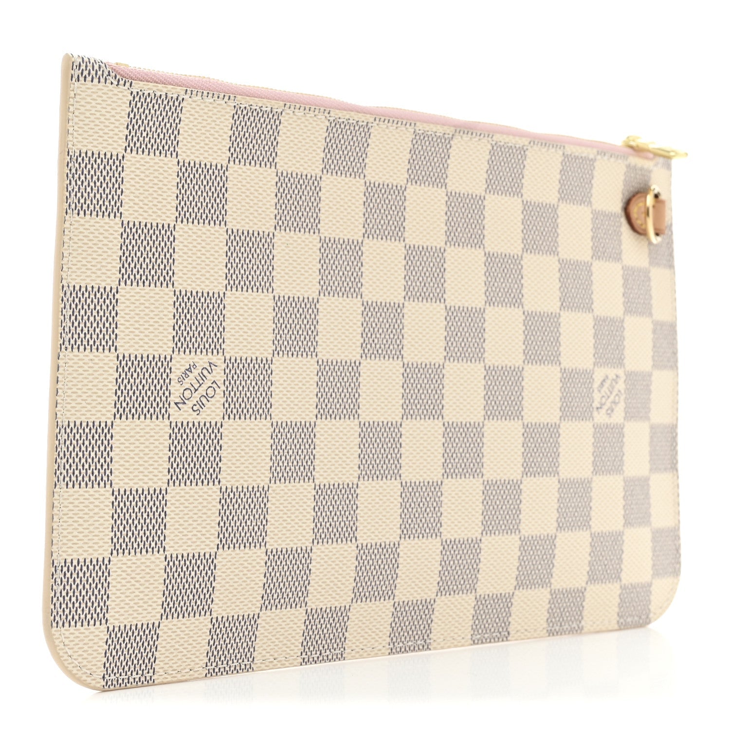 Damier Azur Neverfull MM GM Pochette Rose Ballerine