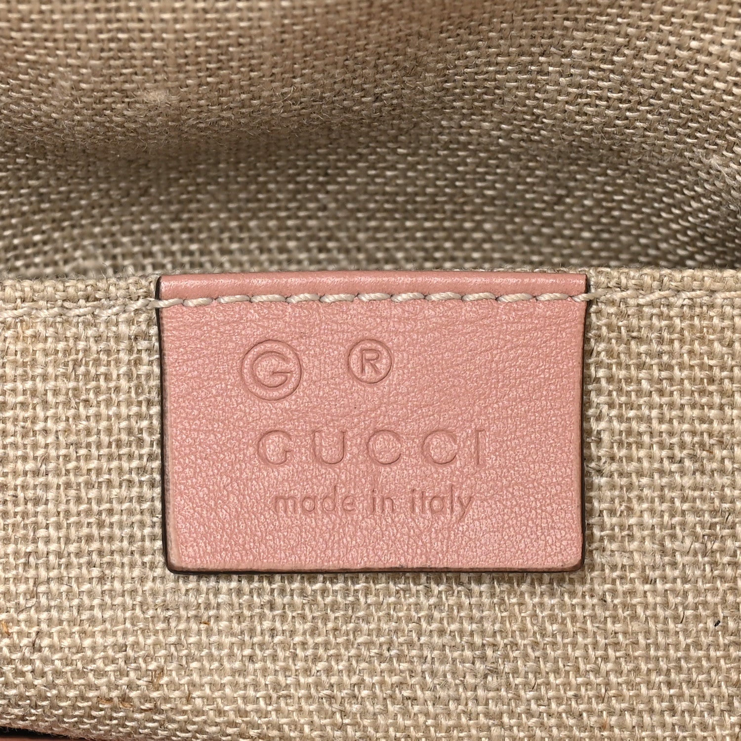 Microguccissima Mini Dome Bag Soft Pink