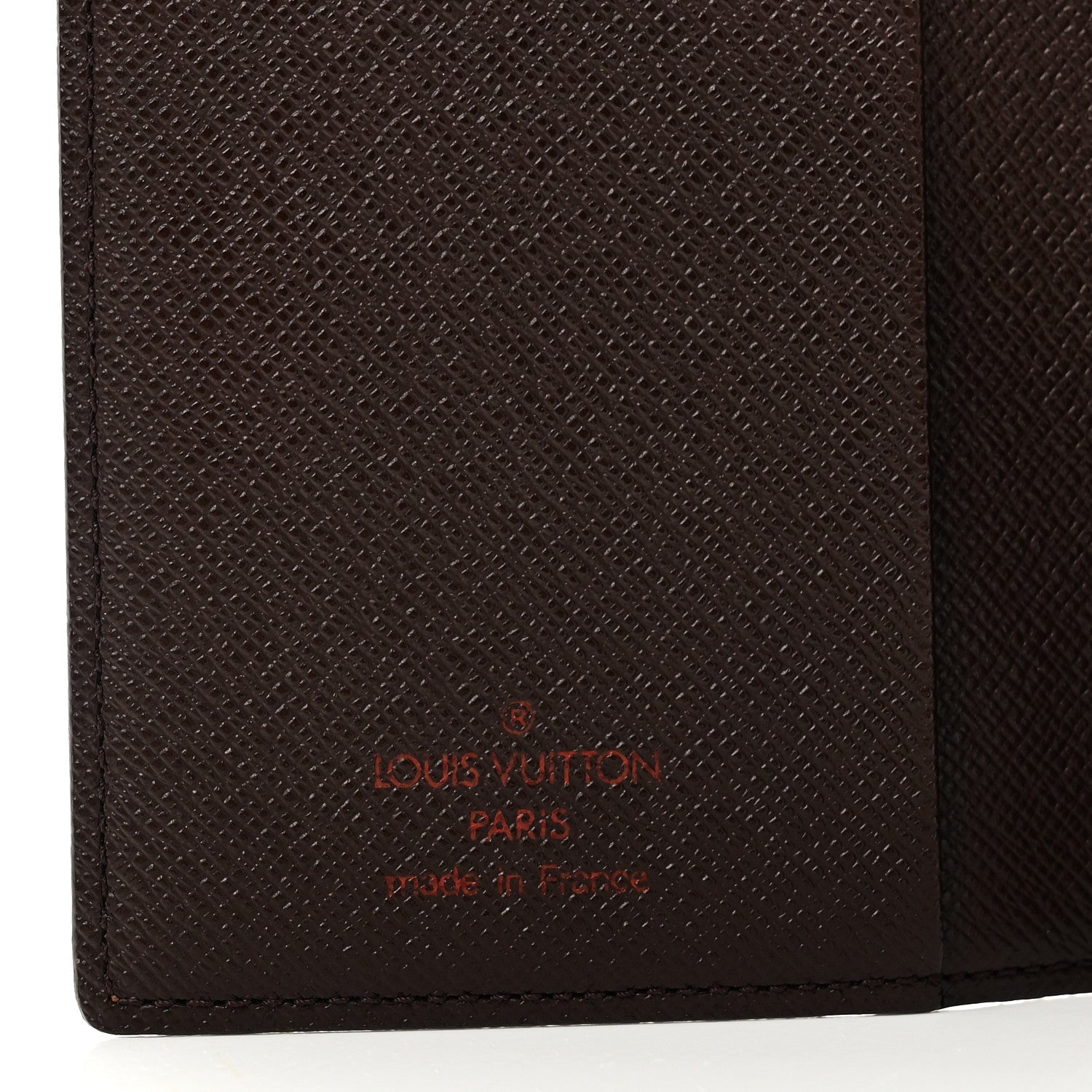 Damier Ebene Mini Agenda Cover
