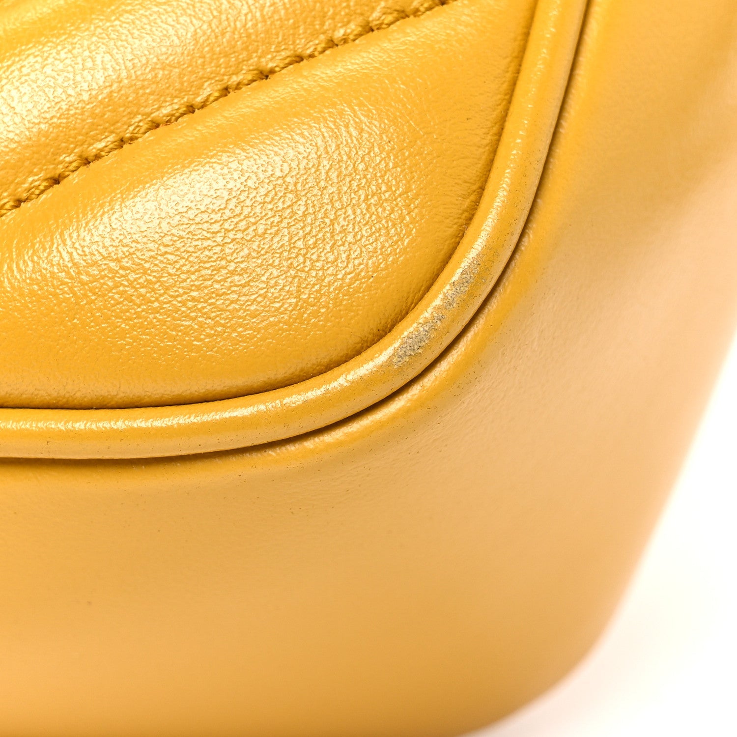 Calfskin Matelasse Monogram Lou Camera Bag Safran