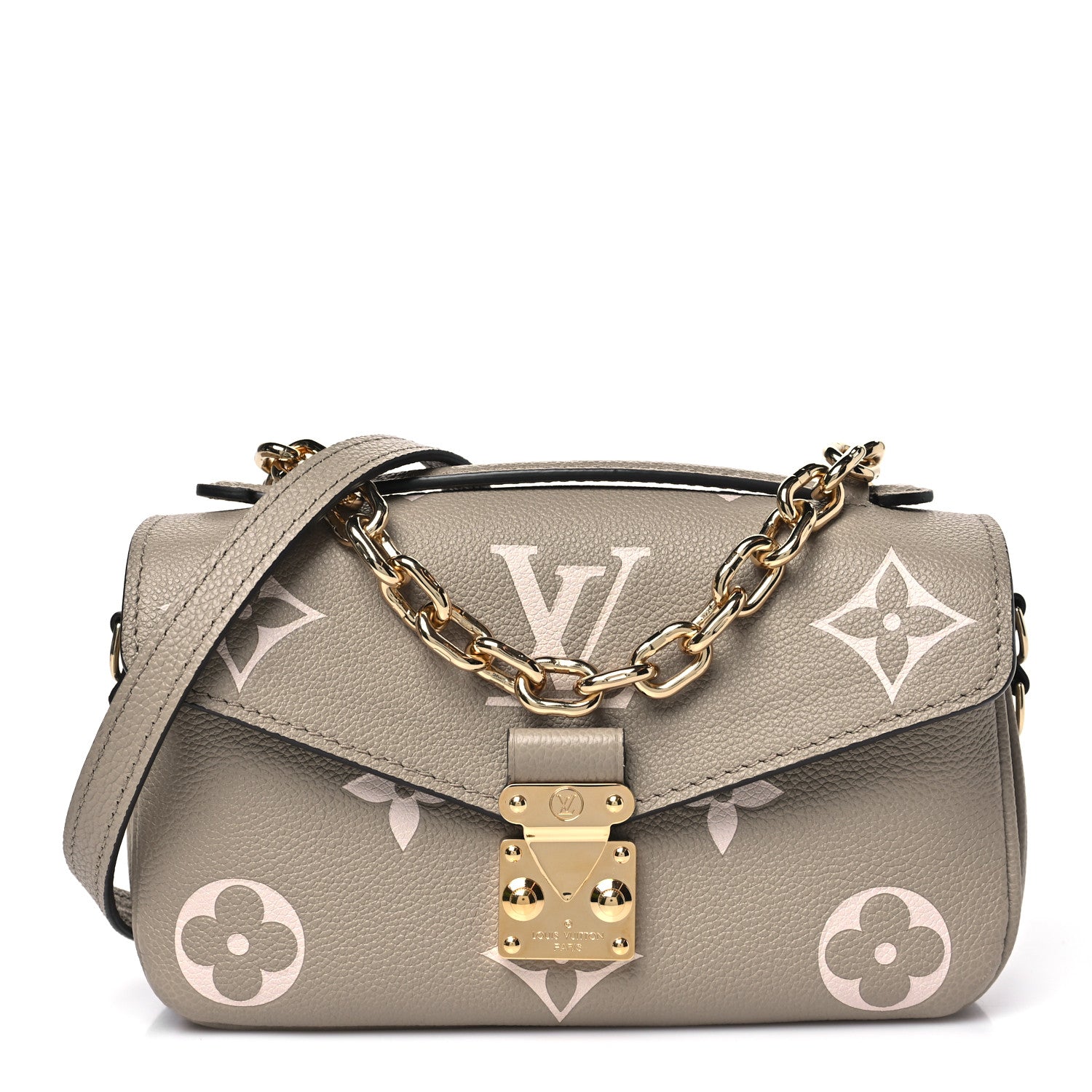 Empreinte Monogram Giant Pochette Metis East West Tourterelle Creme