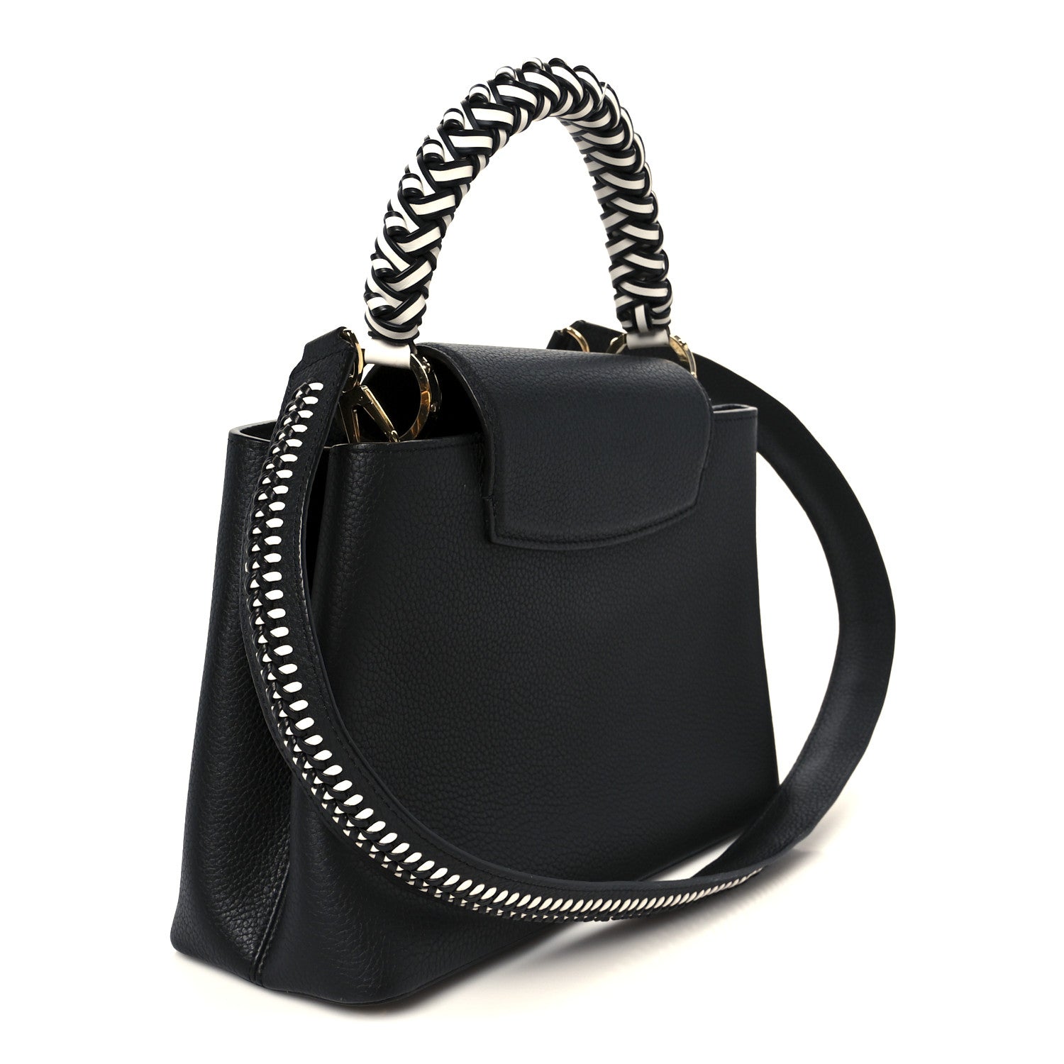 Taurillon Capucines Black White