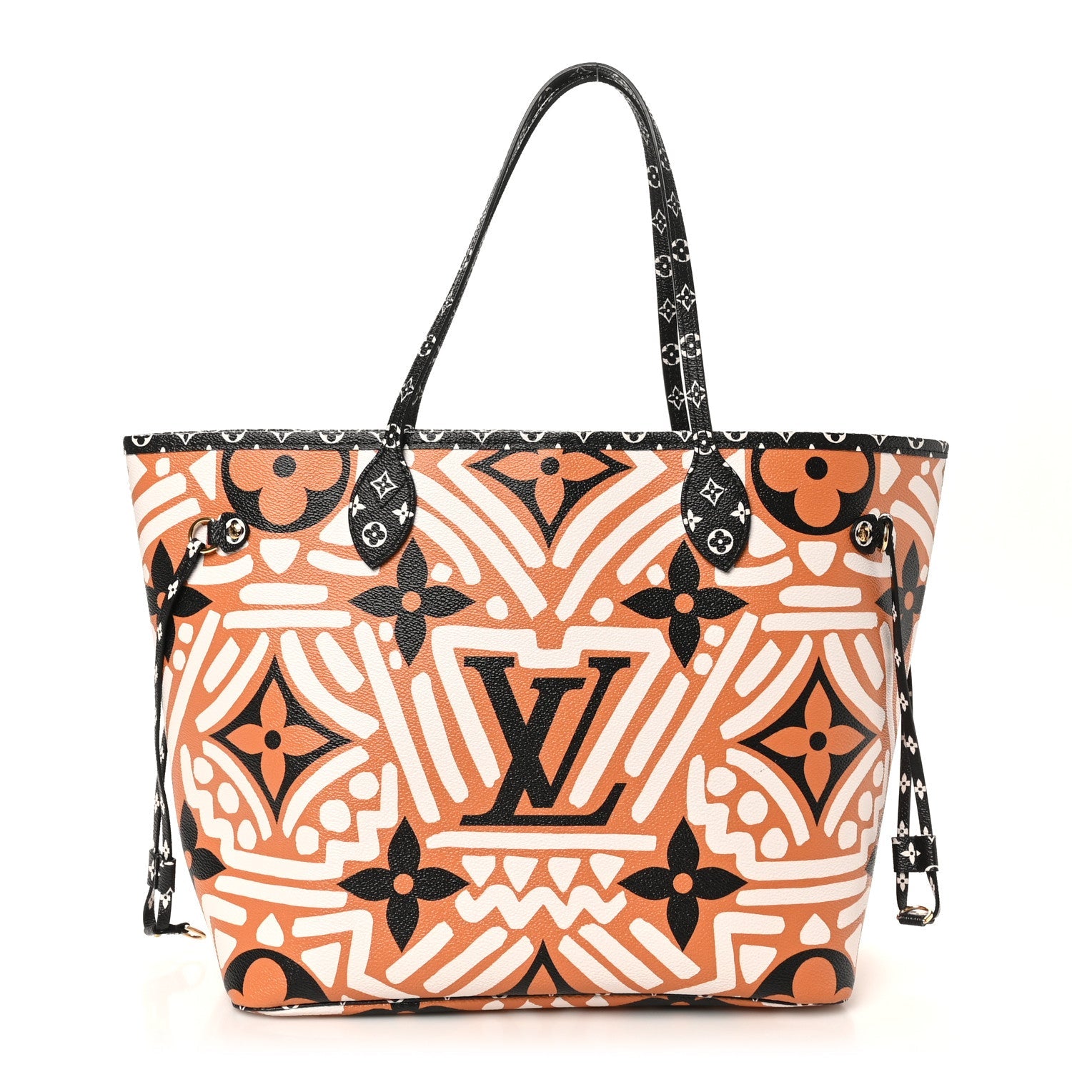 Monogram Giant Crafty Neverfull MM Creme Caramel