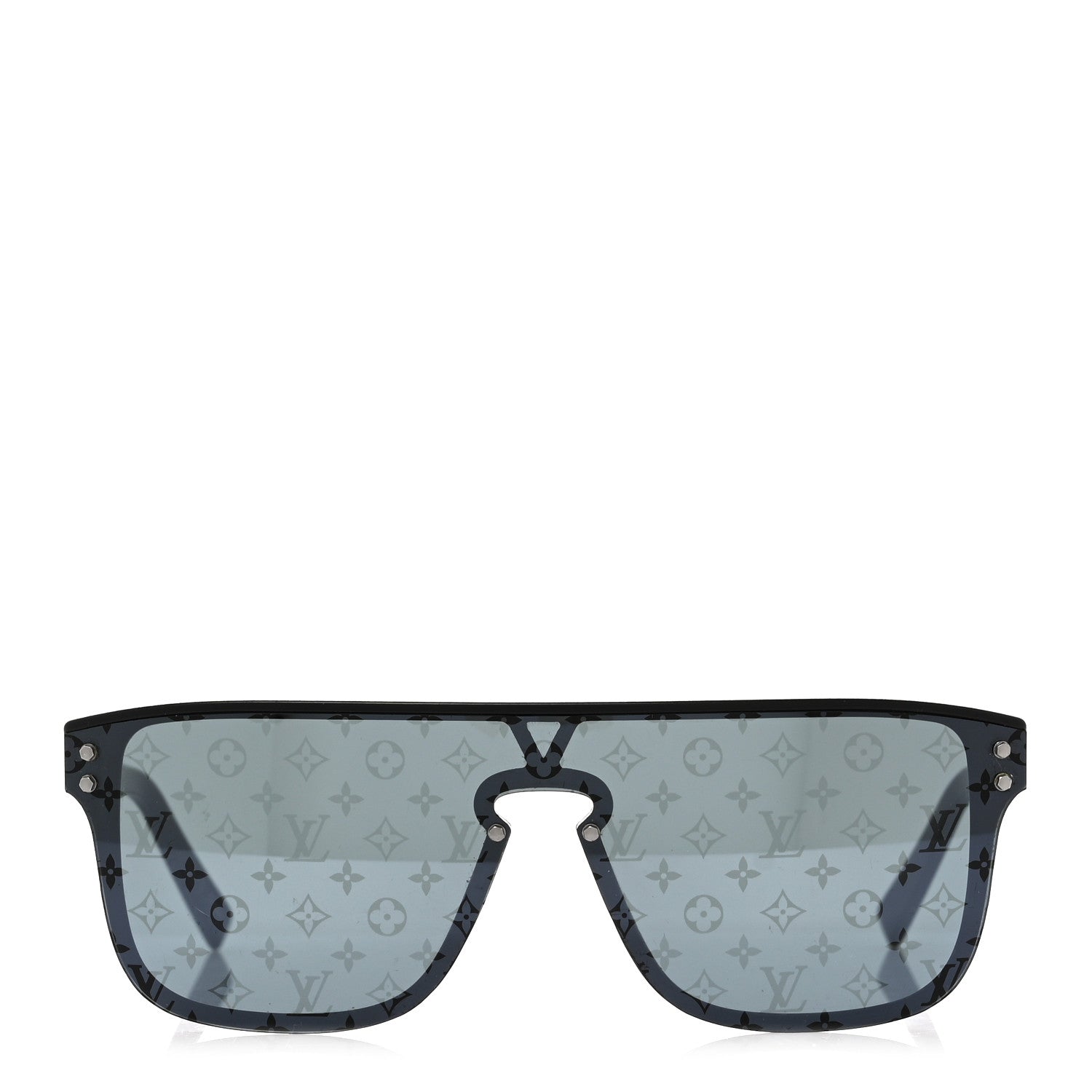 Acetate LV Waimea Square Sunglasses Z1082W Black