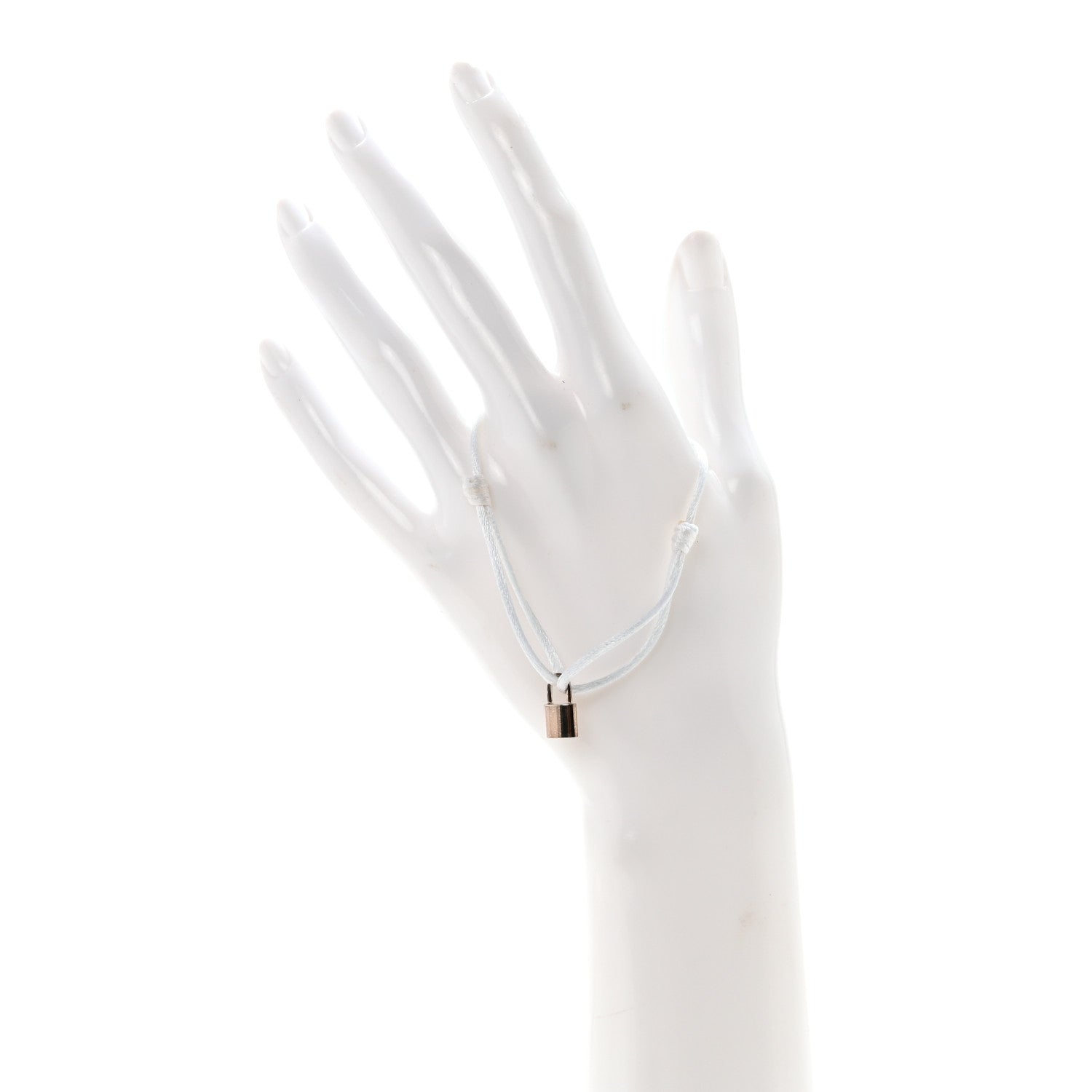 X UNICEF Sterling Silver Lockit Bracelet White