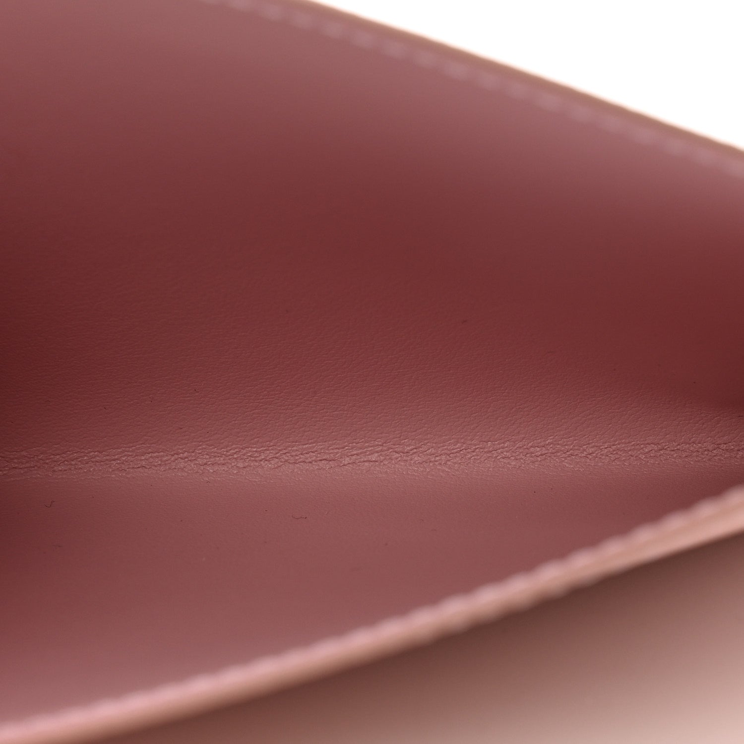 Calfskin Felicie Card Holder Insert Rose Ballerine