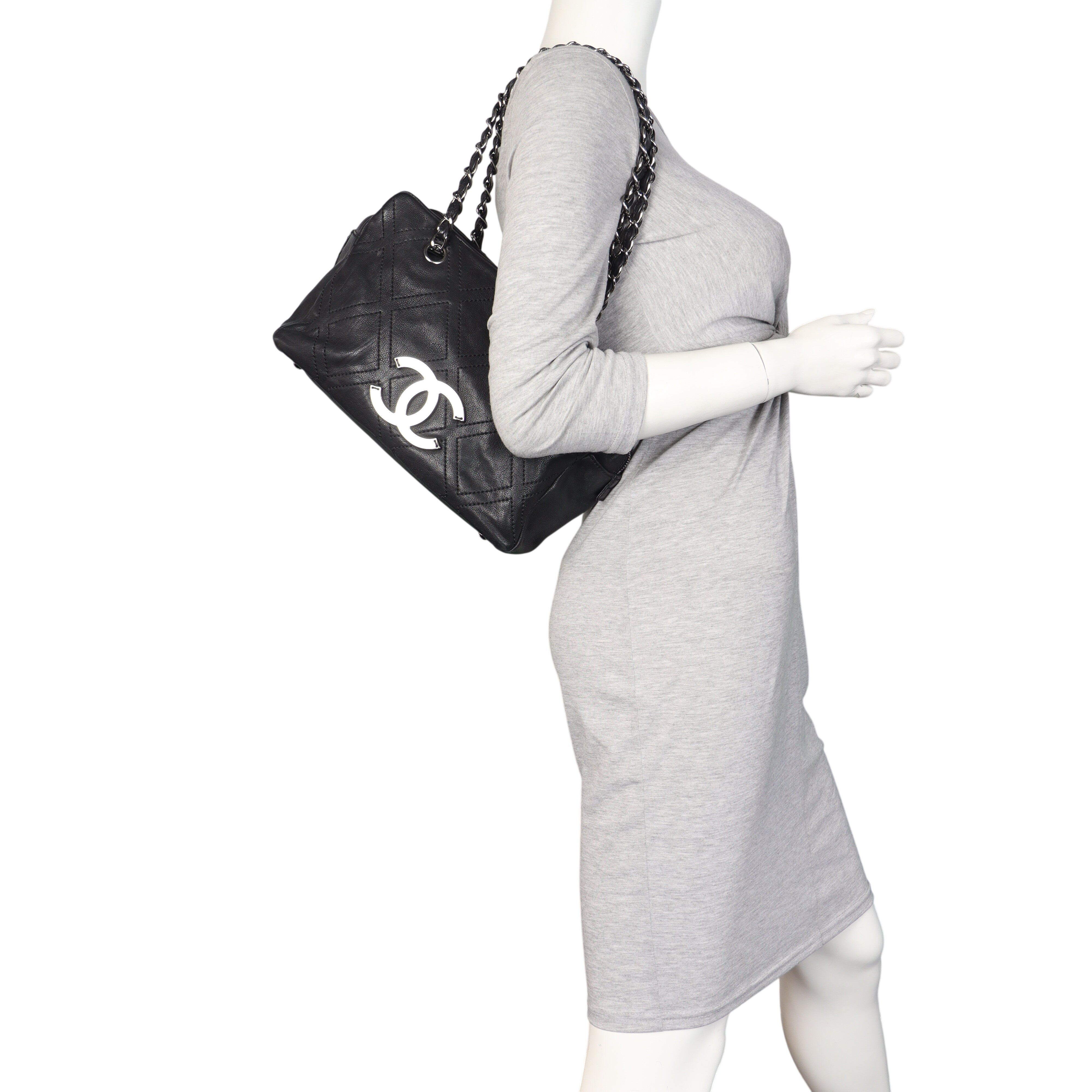 Chanel CC Diamond Stitch Tote