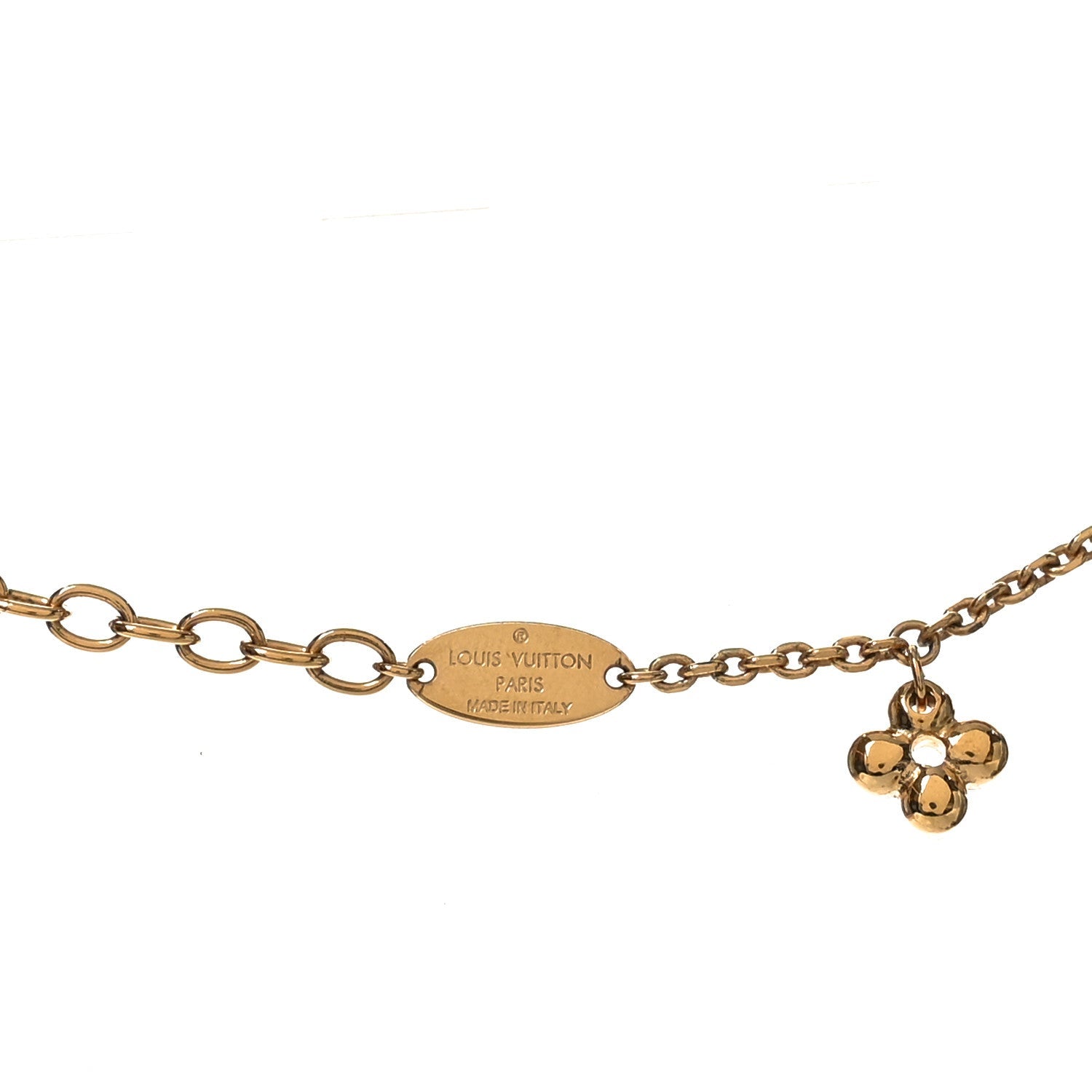 Metal Blooming Supple Necklace Gold