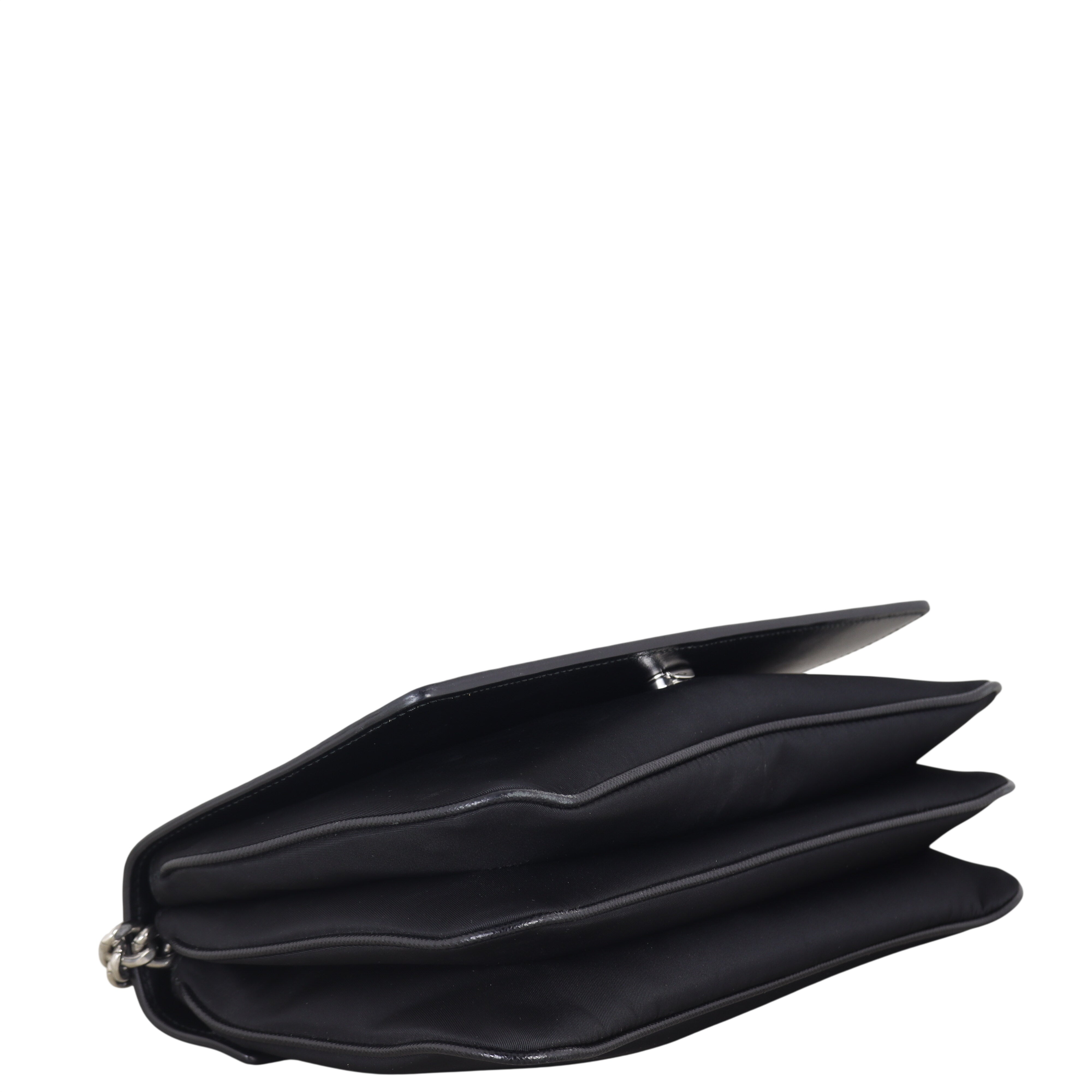 Prada Saffiano Flap Chain Bag