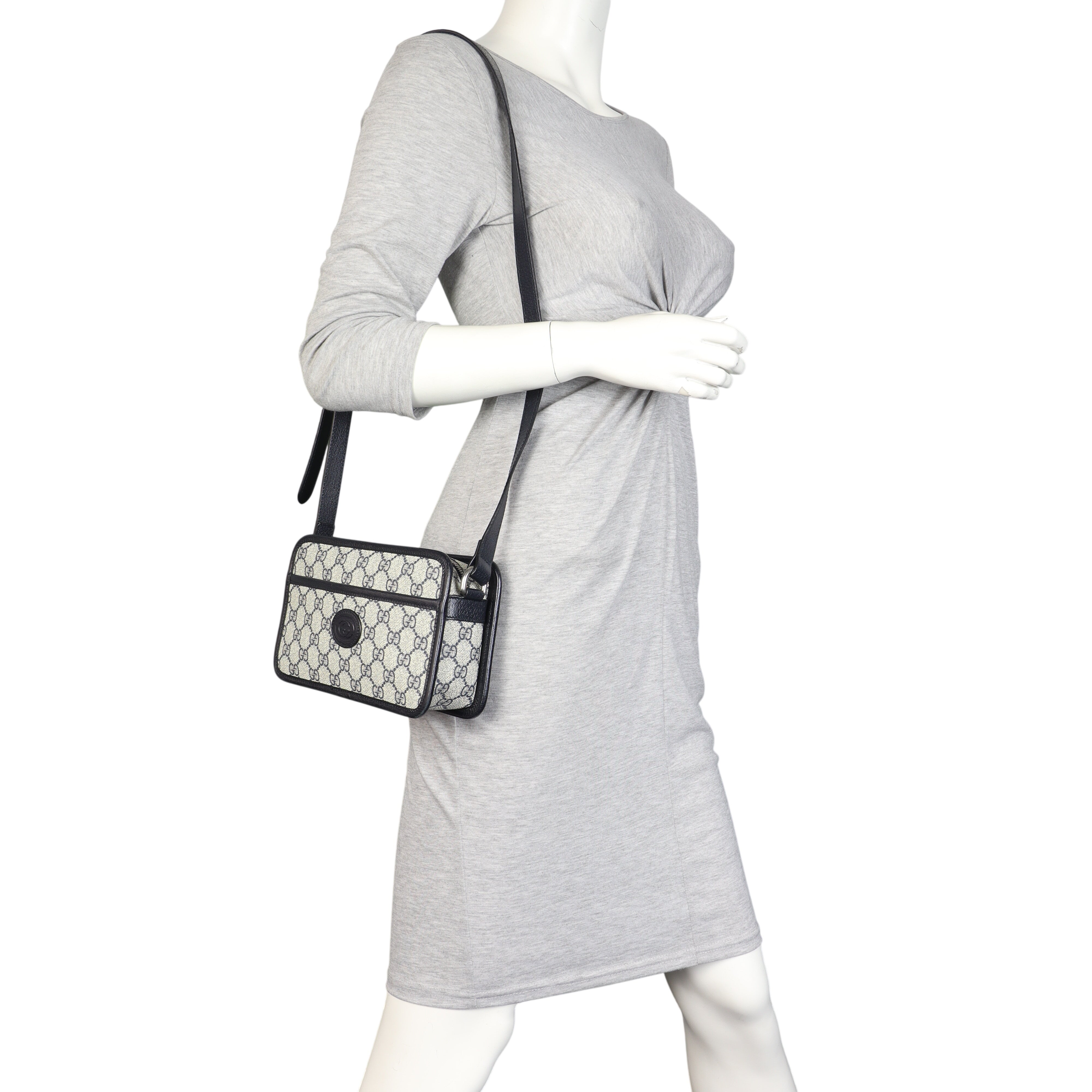 Gucci GG Supreme Interlocking G Mini Bag