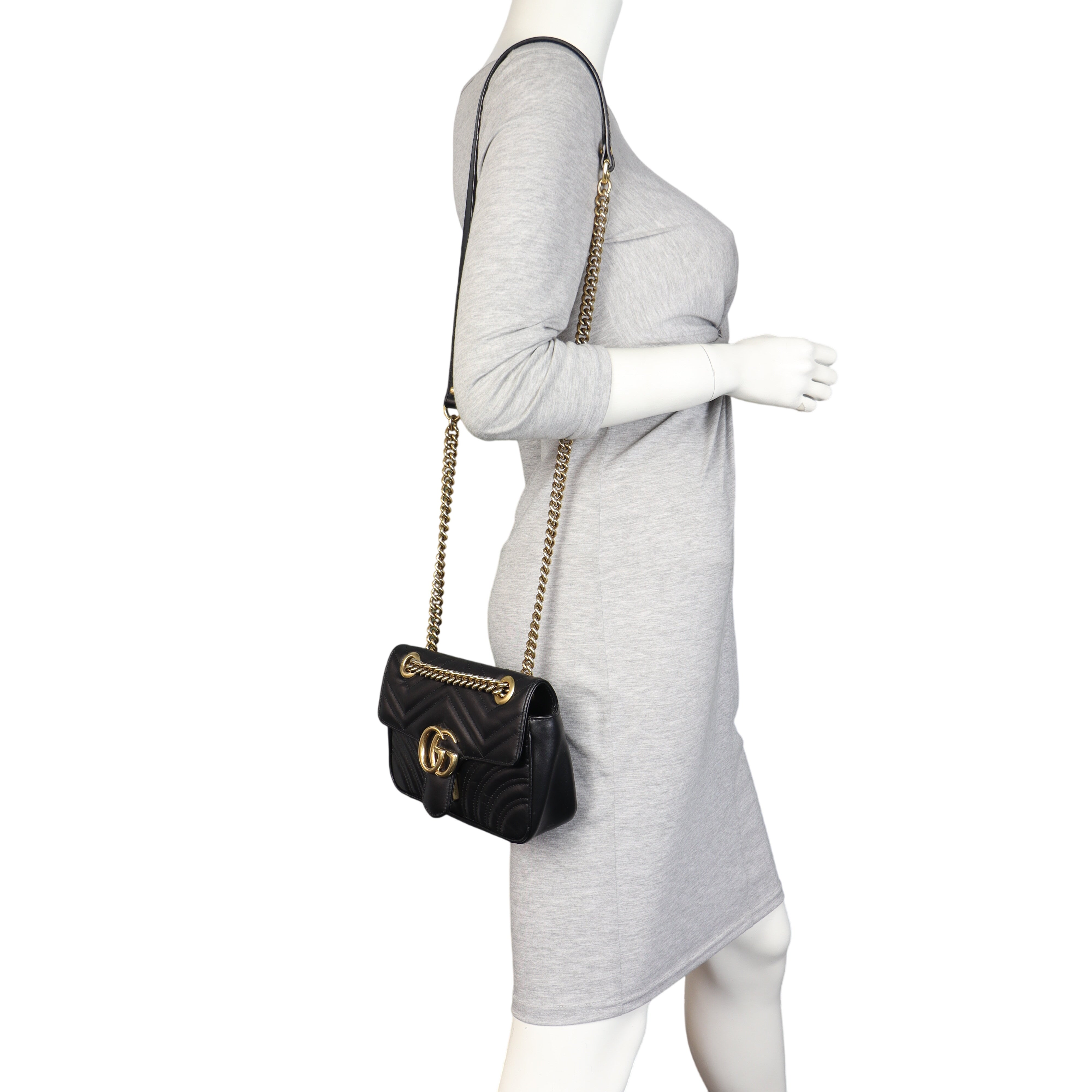 Gucci GG Marmont Matelasse Small Shoulder Bag