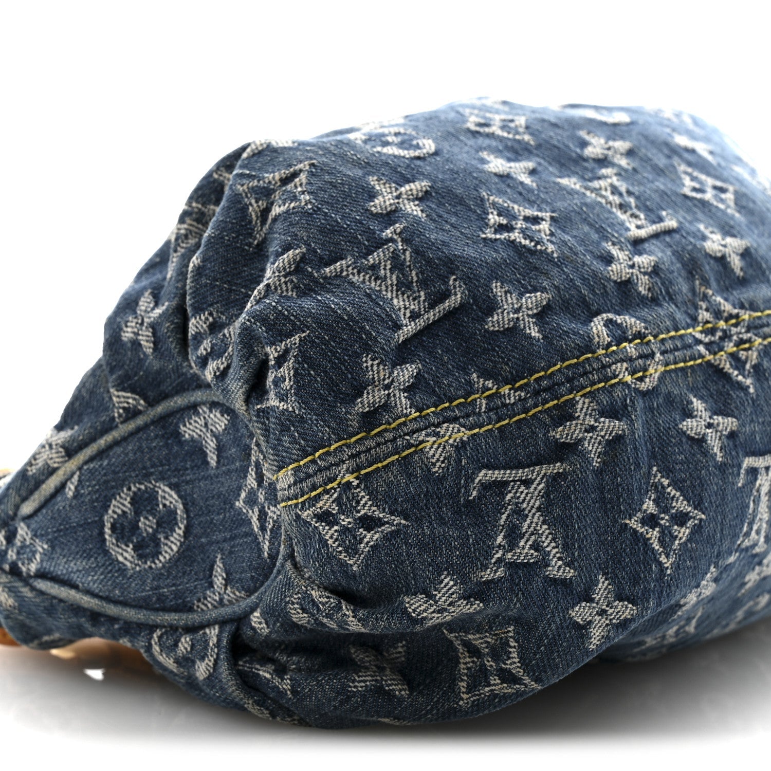 Monogram Denim Pleaty Blue