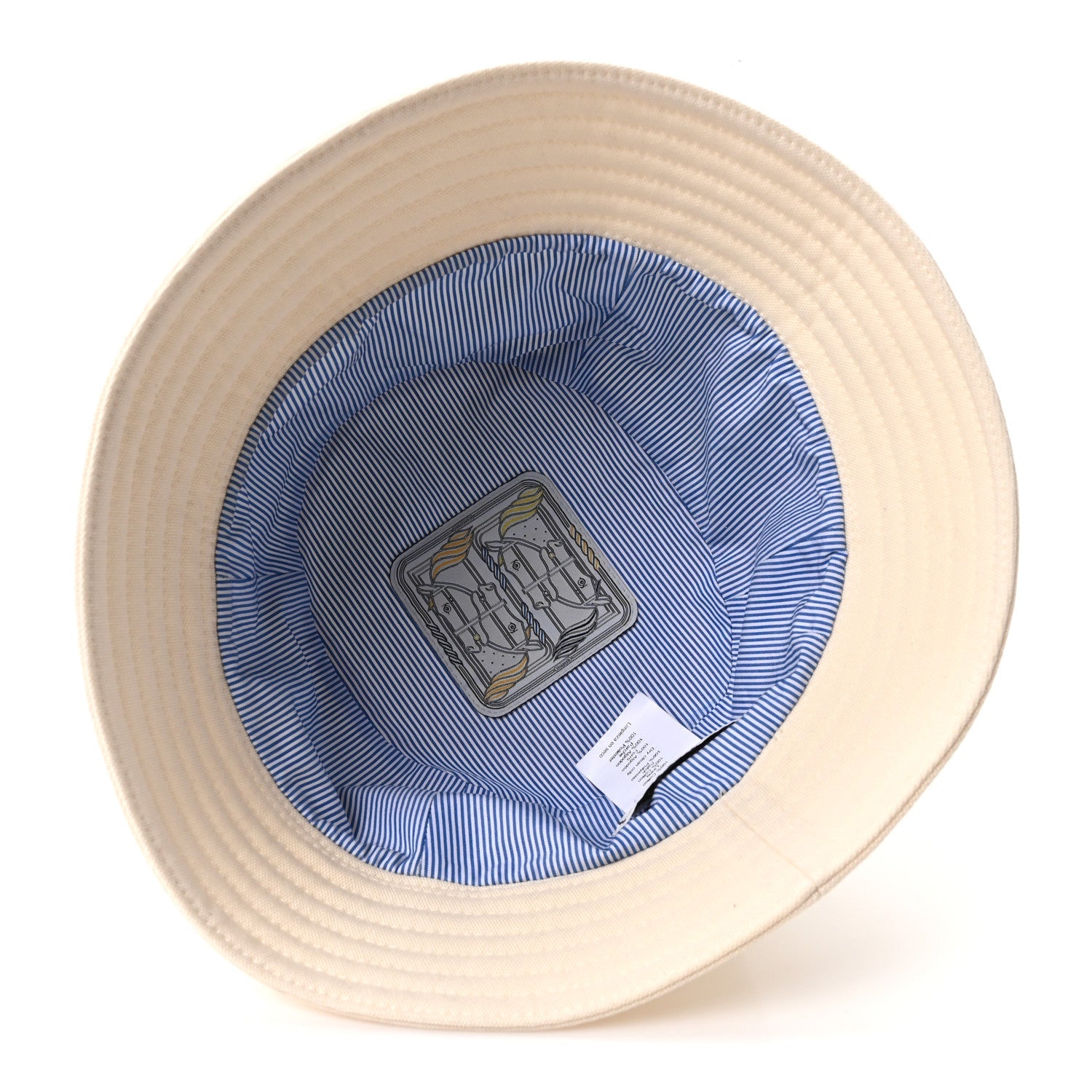 Cotton Elena Bucket Hat 59 White