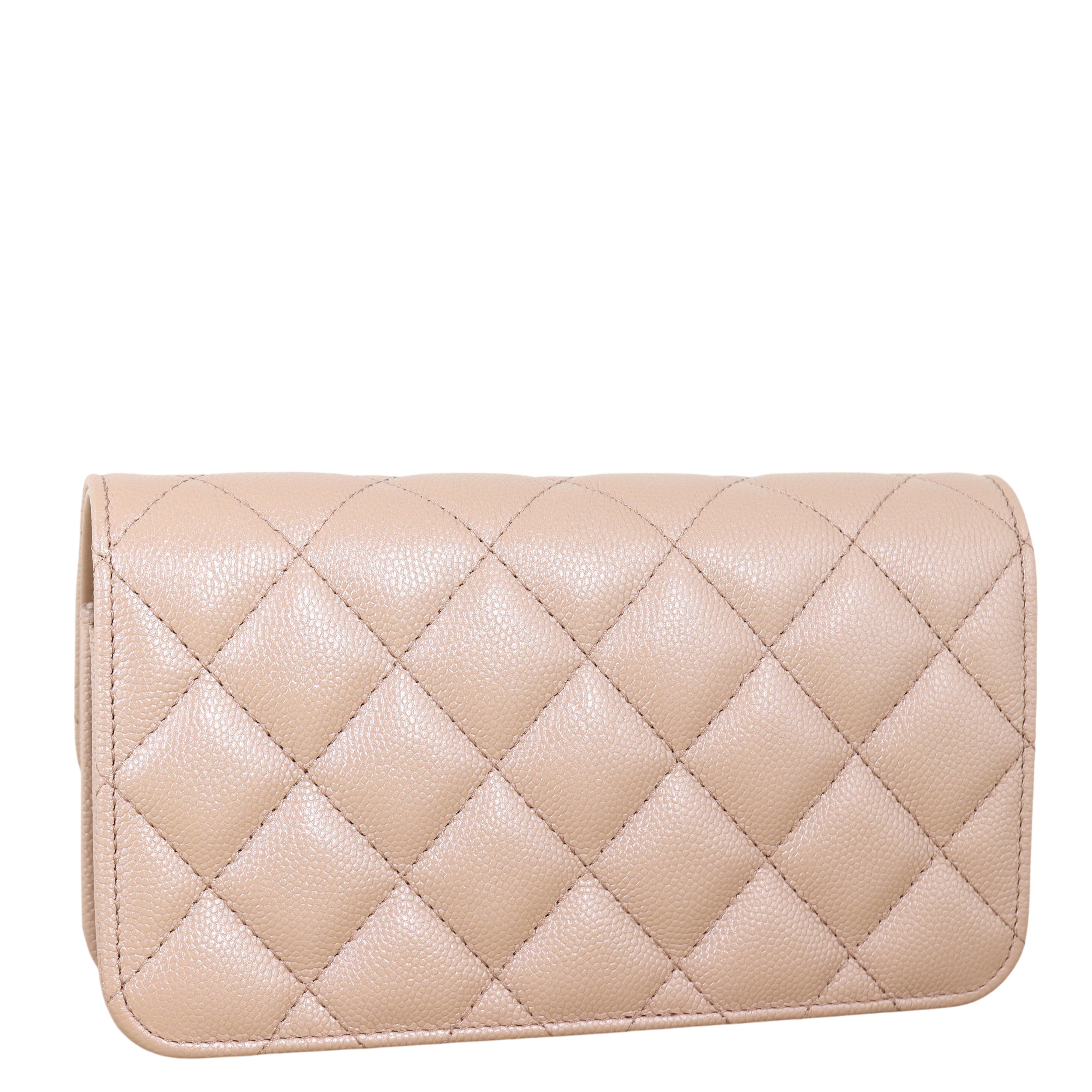 Chanel CC Buckle Clutch with Chain