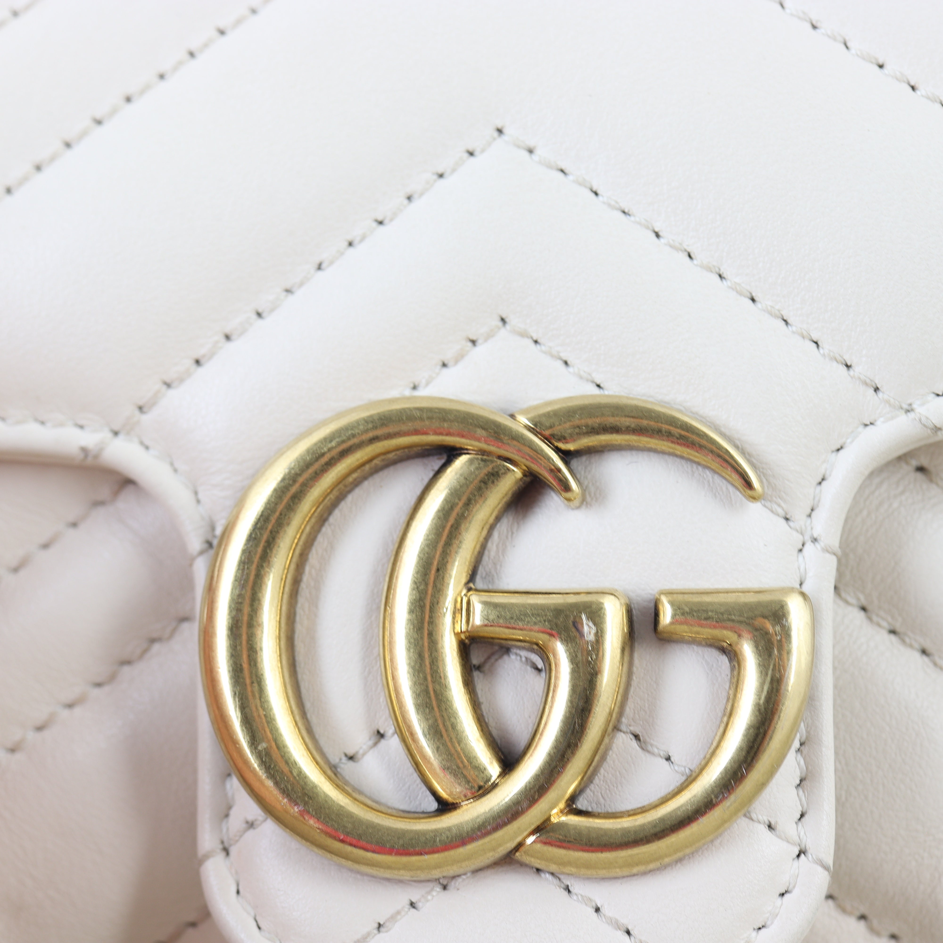 Gucci GG Marmont Matelasse Super Mini Shoulder Bag