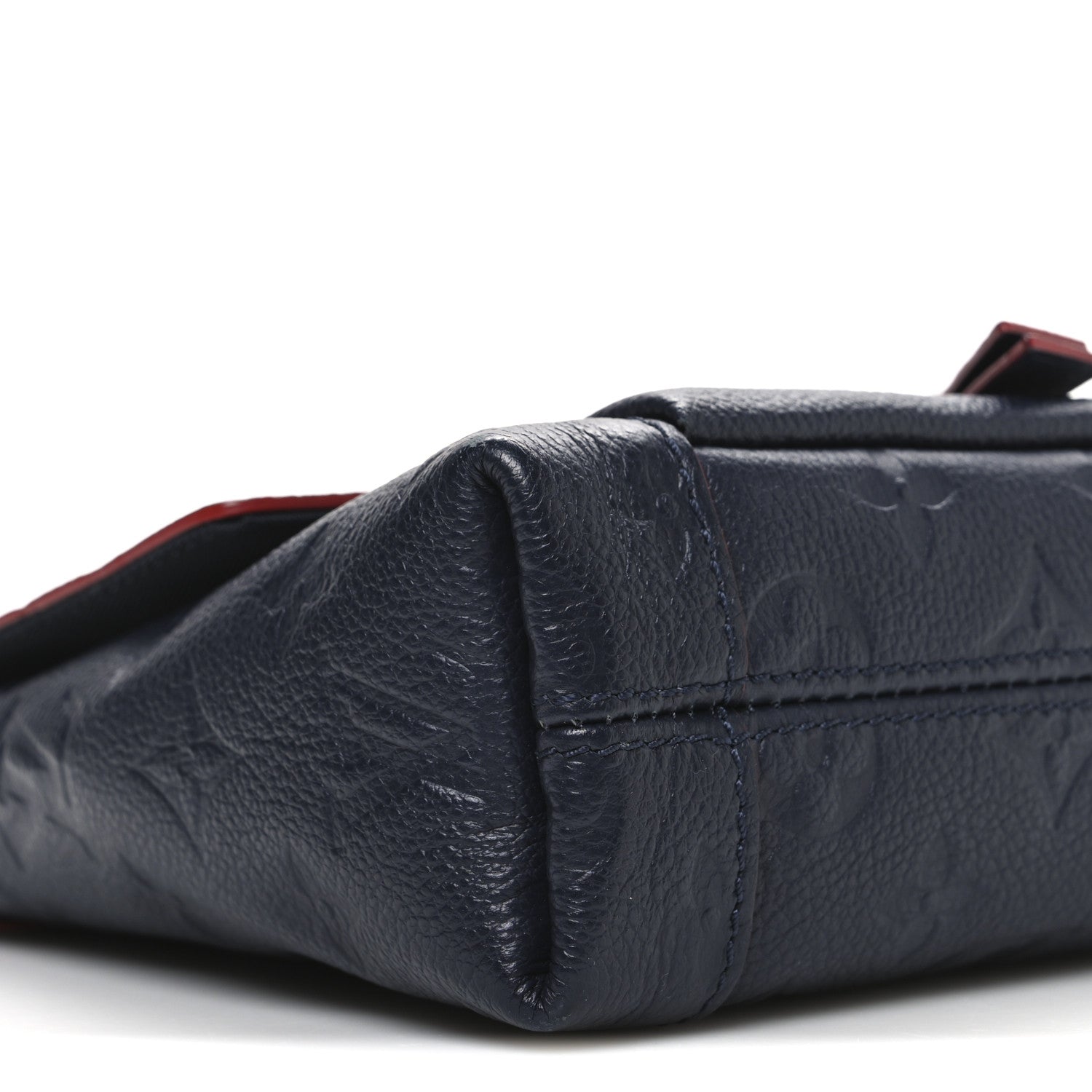 Empreinte Blanche BB Marine Rouge