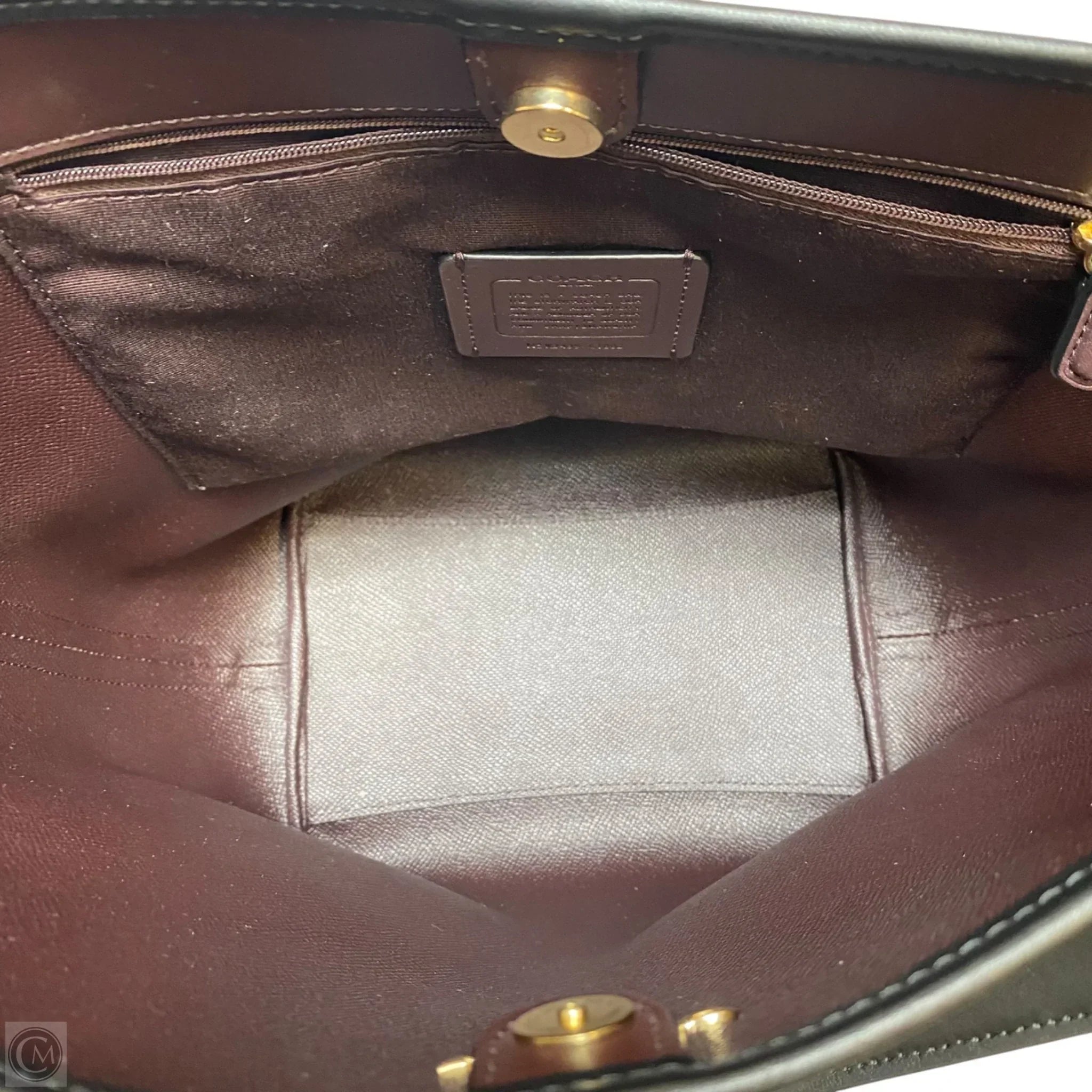 Handbag Designer By Coach, Size: Medium