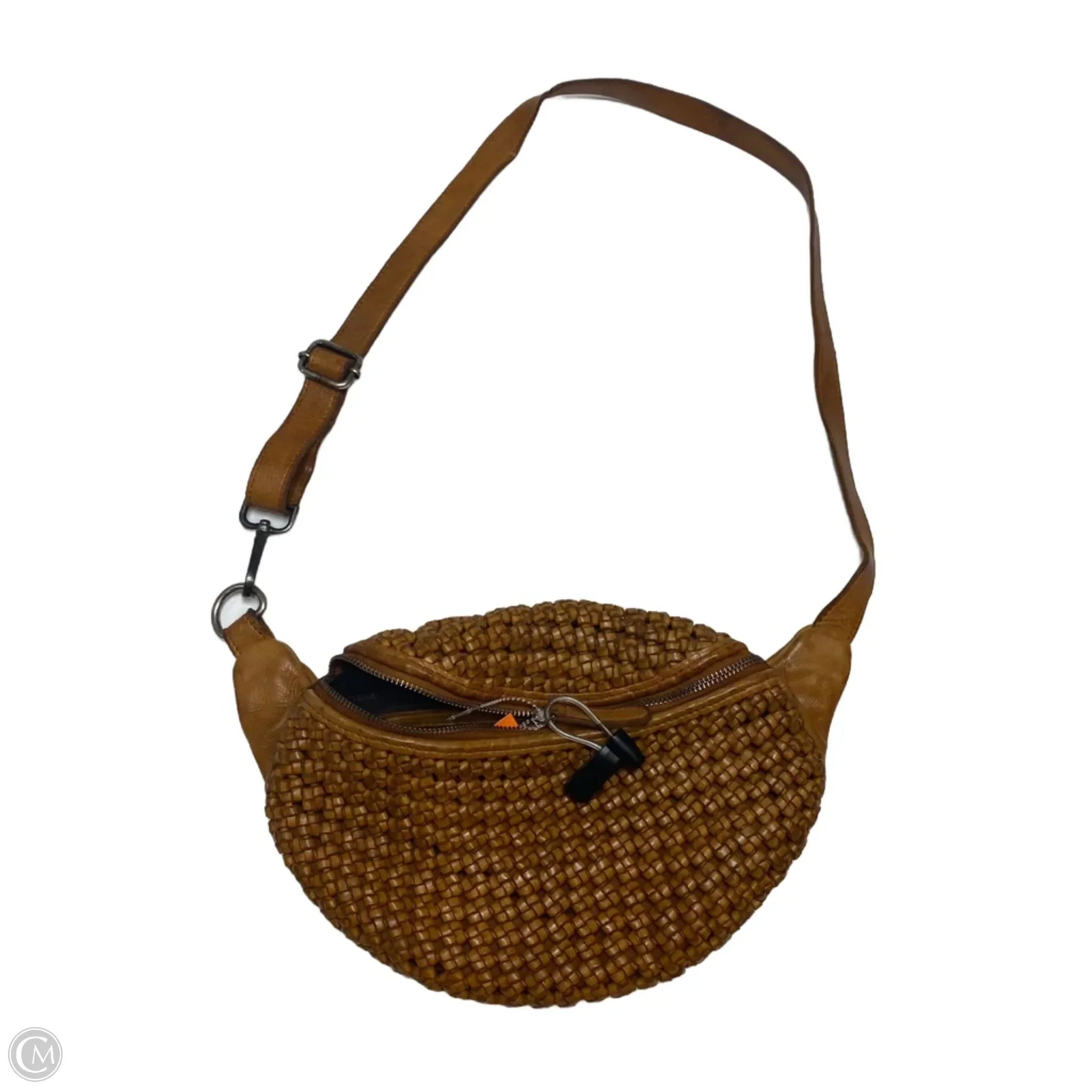 Belt Bag Leather By Valencia Size: Large
