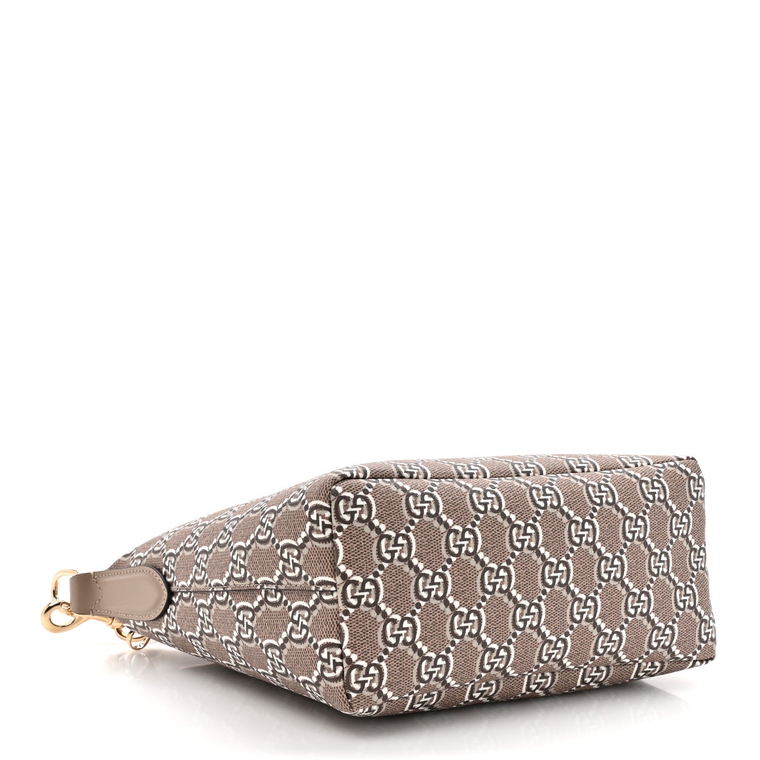 GG Shadow Monogram Super Mini Ophidia Shoulder Bag Taupe
