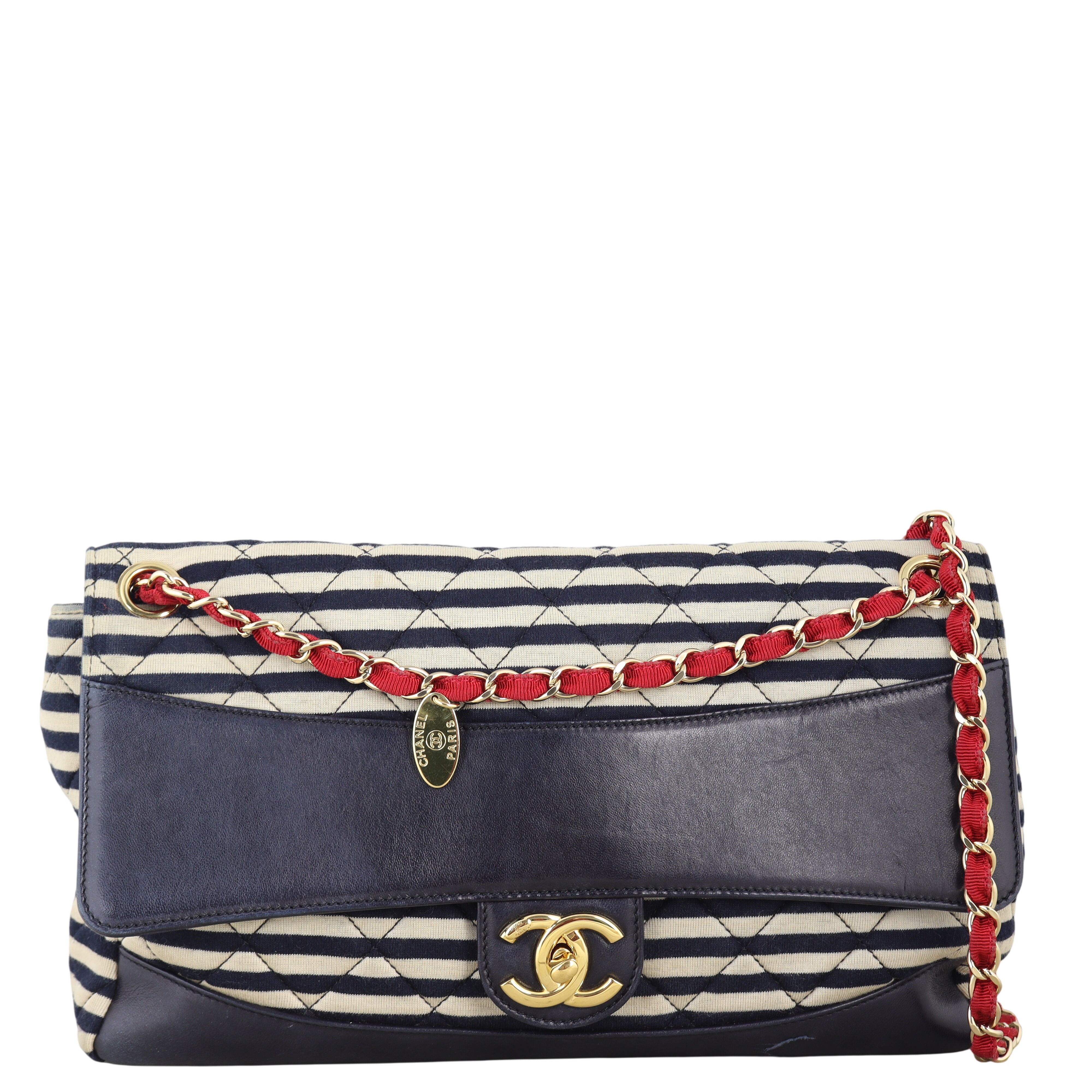 Chanel Coco Sailor Flap Jumbo Jersey
