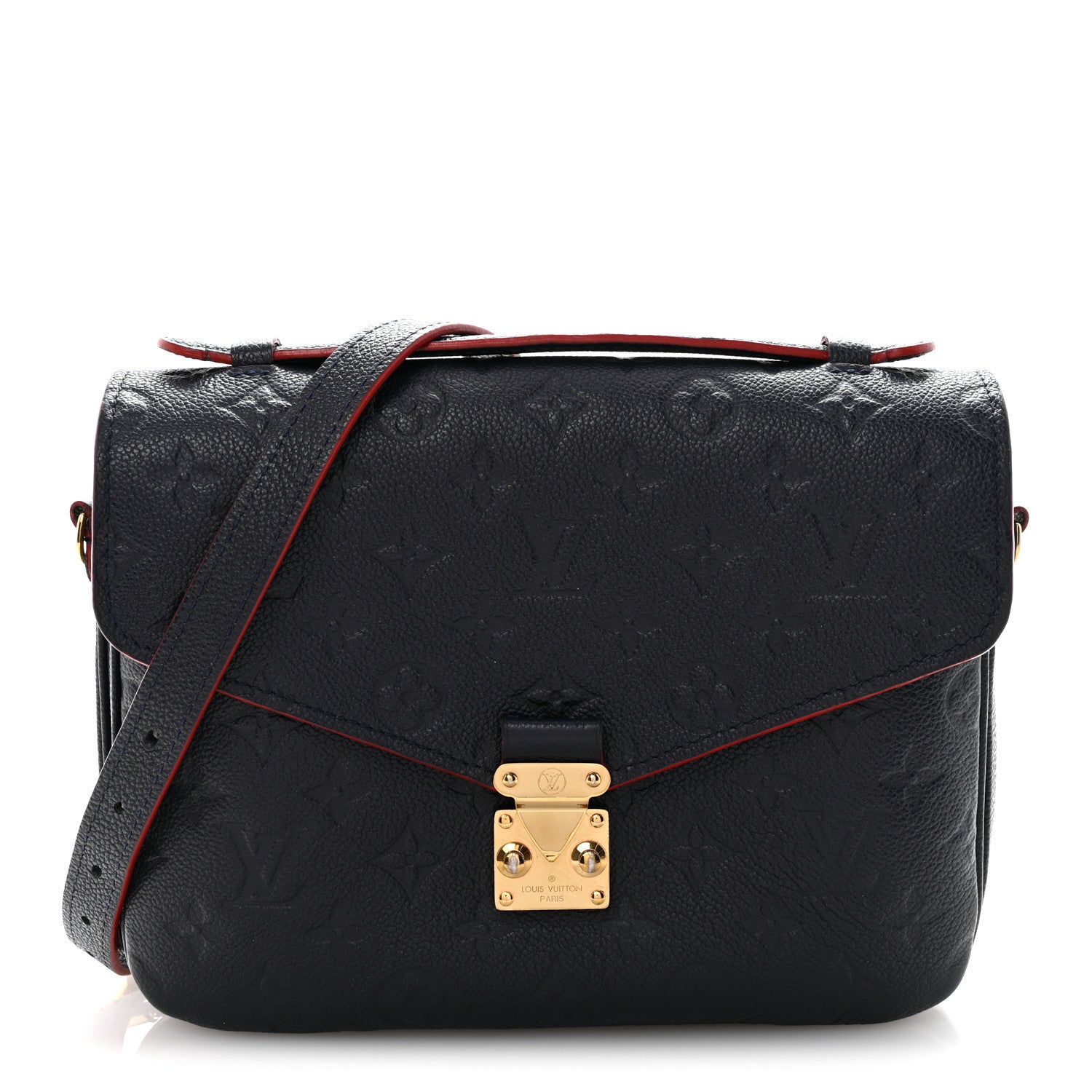 Empreinte Pochette Metis Marine Rouge