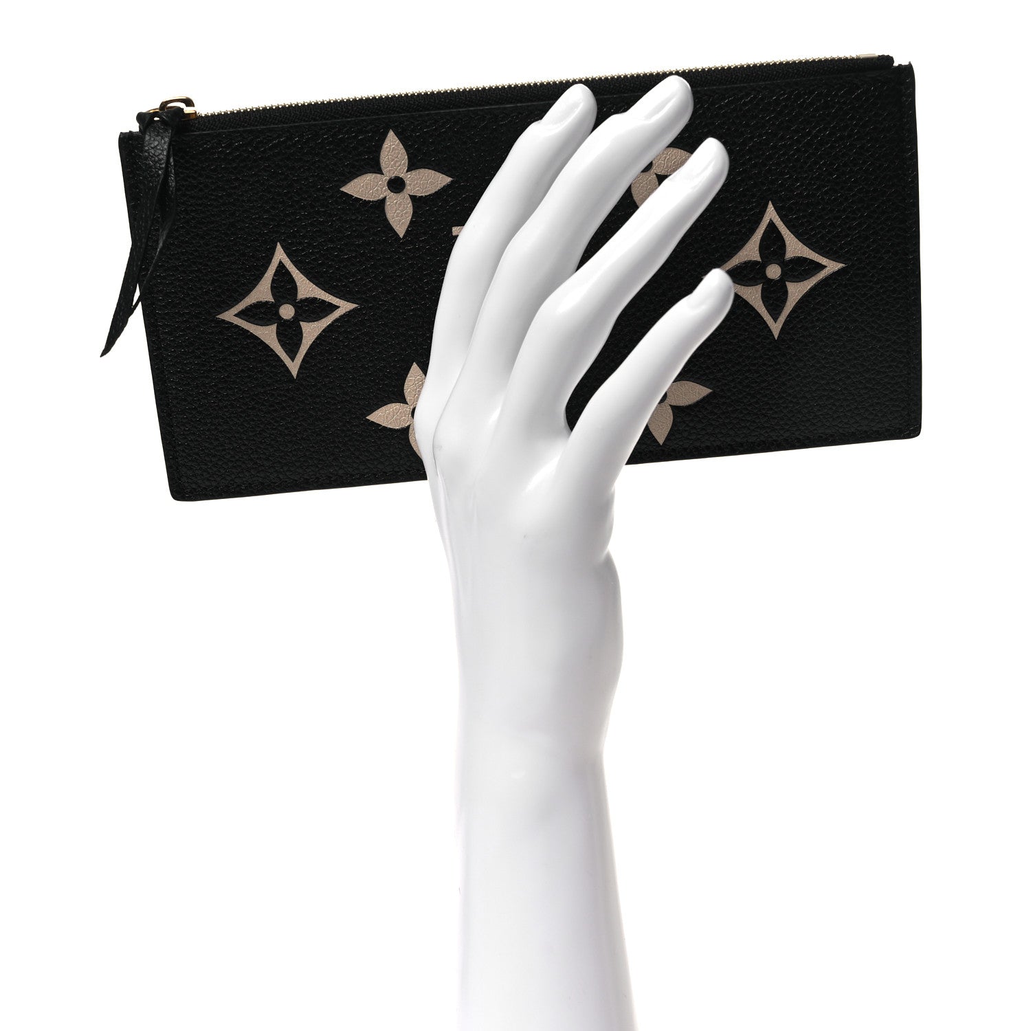 Empreinte Monogram Giant Crafty Pochette Felicie Zippered Insert Black