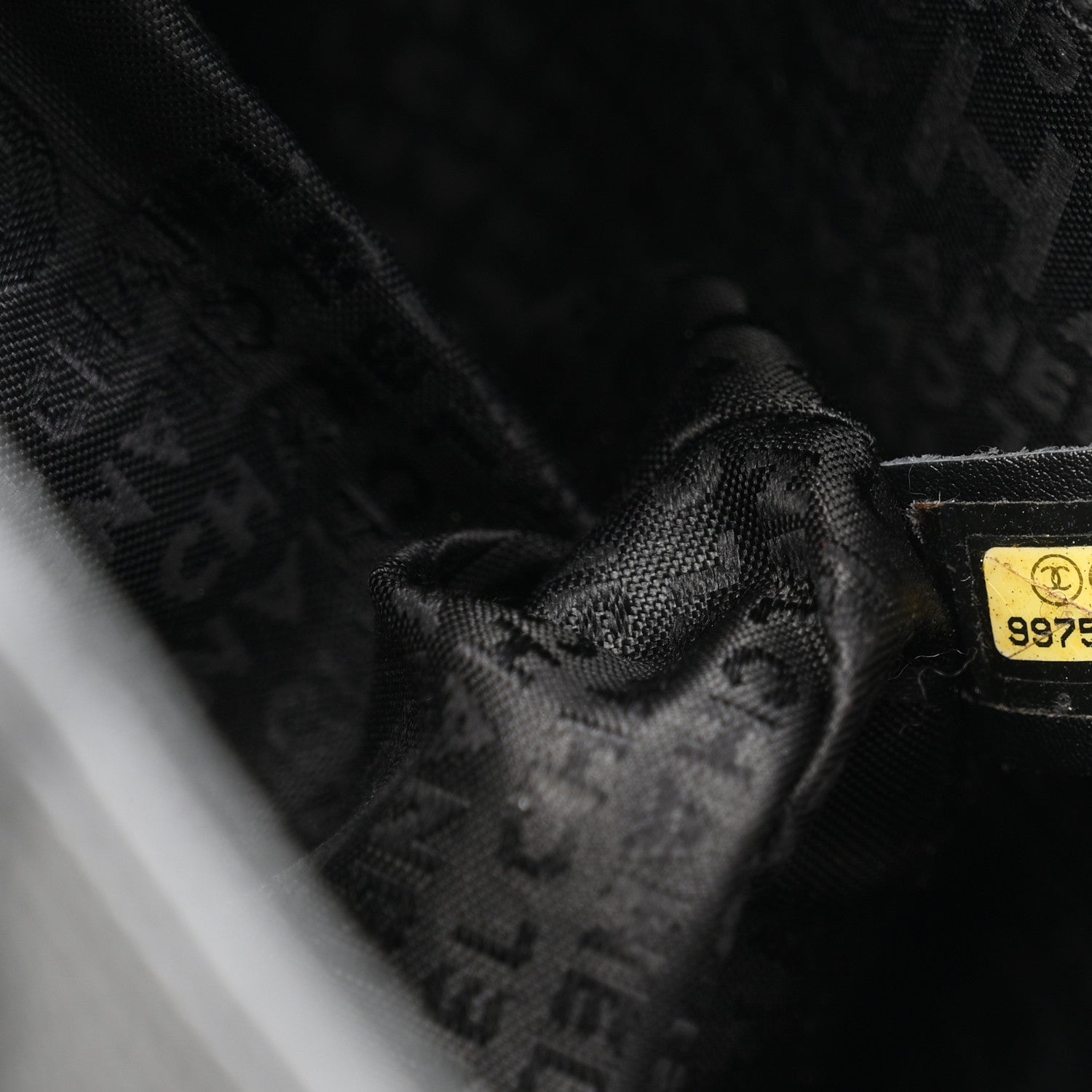 Caviar Square Stitched Tote Black